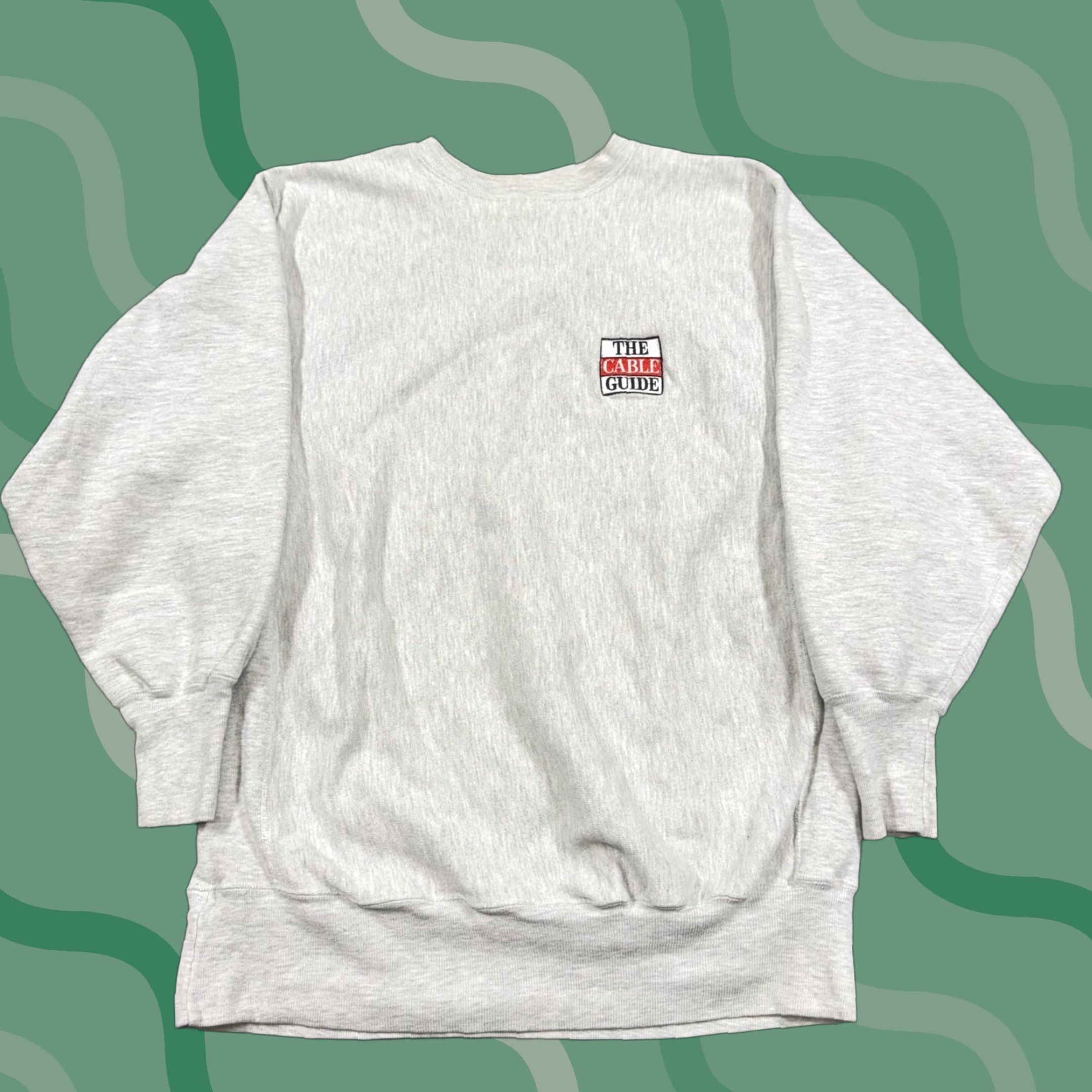 Champion Champion Sweatshirt Mens 2XL Gray Fleece Crewneck Reverse Weave Cable Guide Size US XXL / EU 58 / 5 - 1 Thumbnail