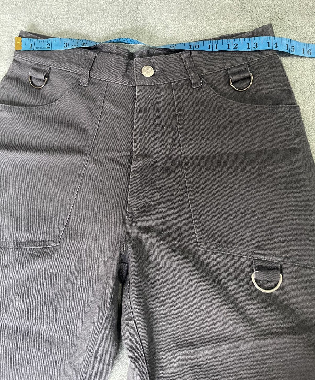 Japanese Brand SLASH NUMBER PUNK BONDAGE STYLE PANT Size US 28 / EU 44 - 3 Thumbnail