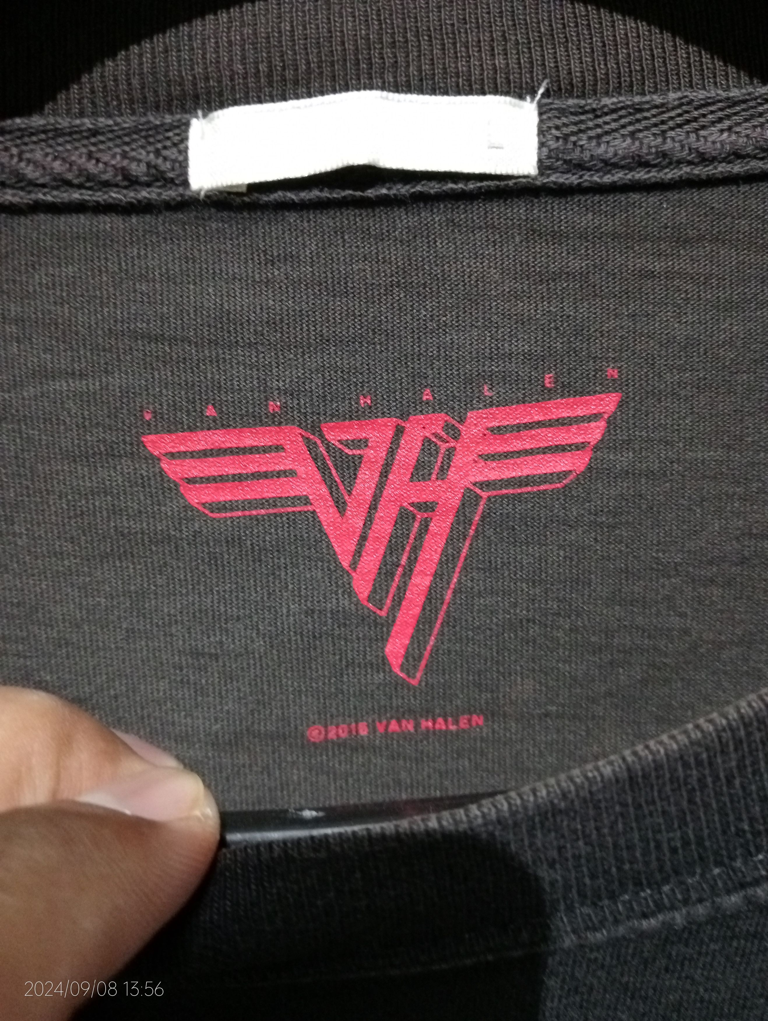 Band Tees × GU Van Halen Big Logo Band Tee Size US L / EU 52-54 / 3 - 2 Thumbnail