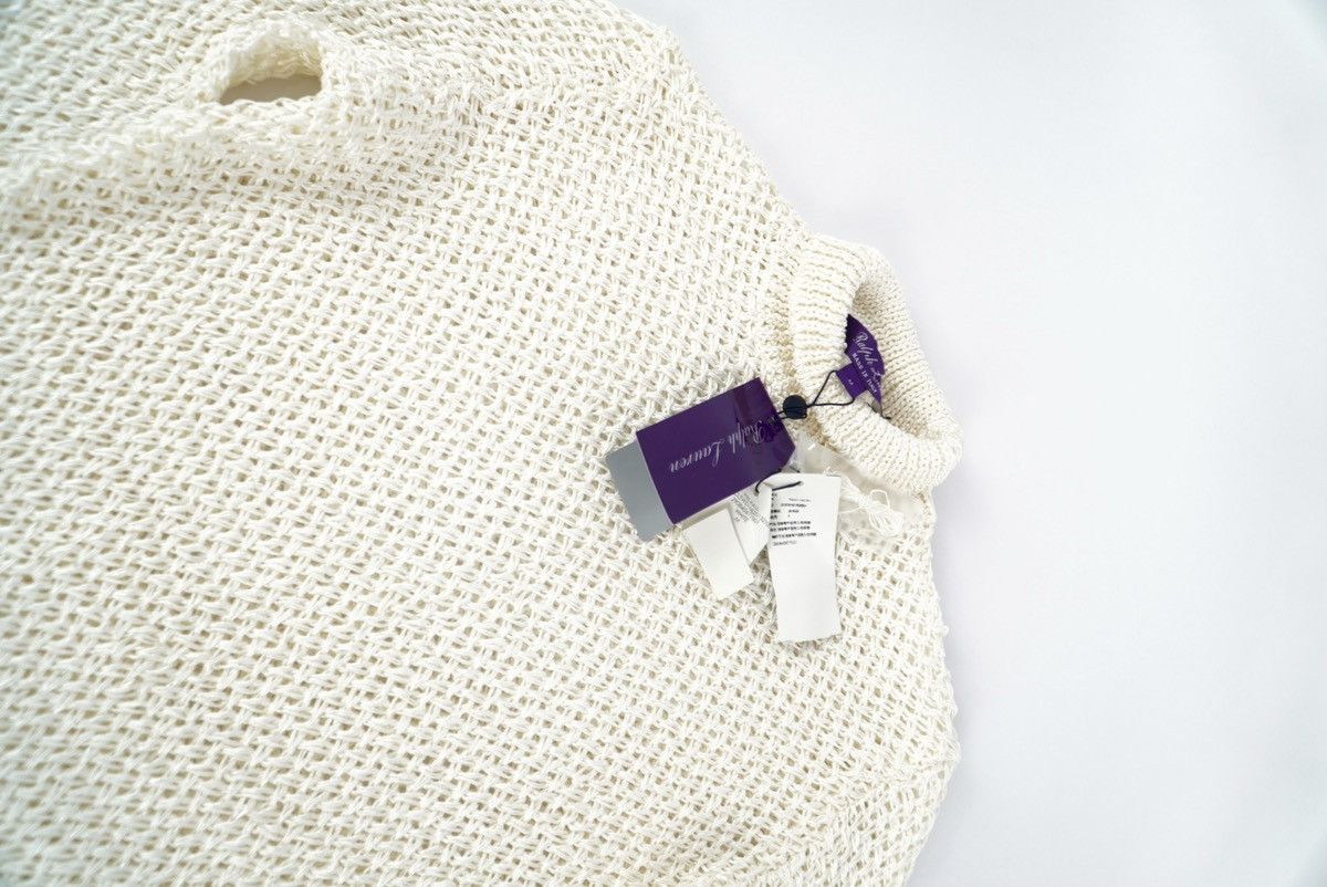 Ralph Lauren Purple Label Ralph Lauren Purple Label - Knit Jumper - Off white Size M / US 6-8 / IT 42-44 - 9 Thumbnail