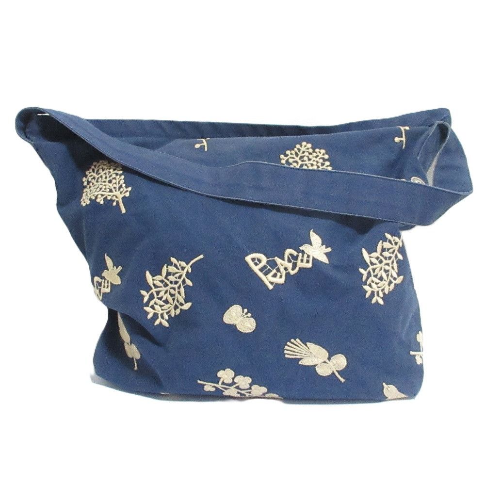 mina perhonen Mina Perhonen mina perhonen forest parade canvas shoulder bag Textile Crossbody Bag DUTY FREE for USA Size ONE SIZE - 1 Thumbnail