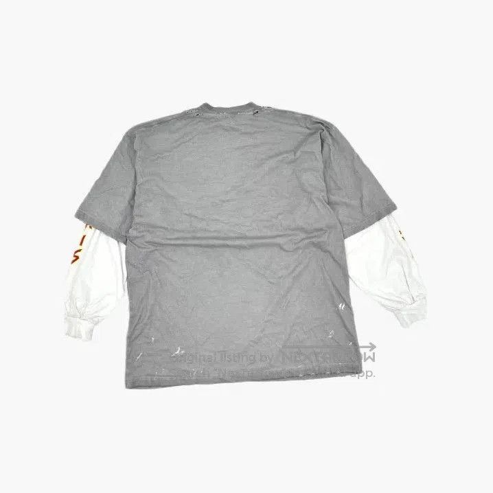 Balenciaga Balenciaga SS22 Logo Print Short Sleeve T. Size US M / EU 48-50 / 2 - 2 Thumbnail