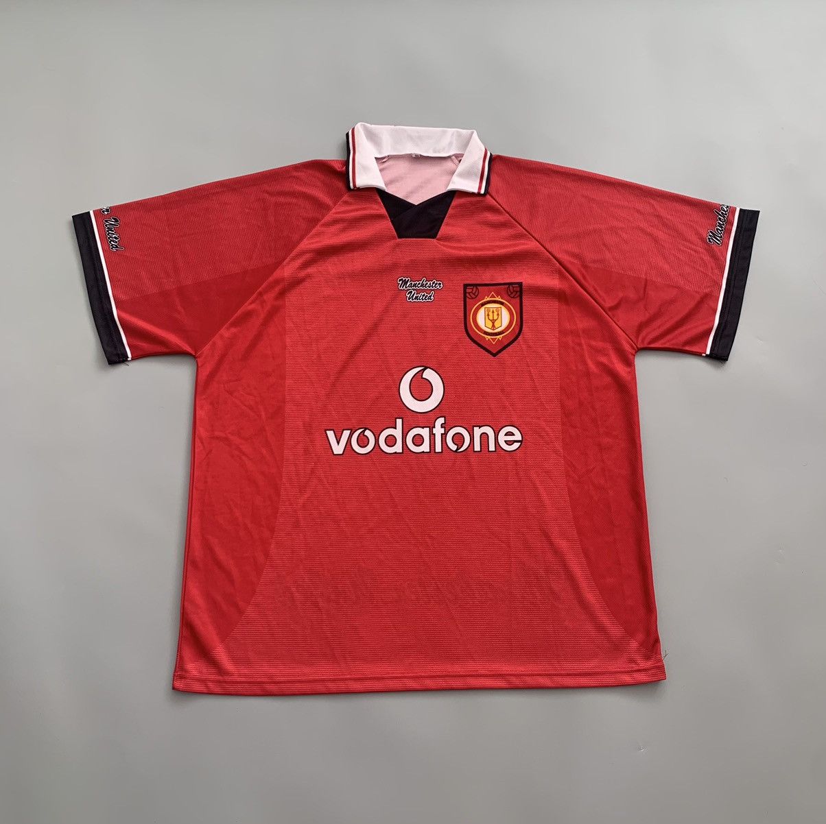 Vintage Vintage Manchester United Beckham Replica Blokecore Jersey Size US XL / EU 56 / 4 - 2 Thumbnail
