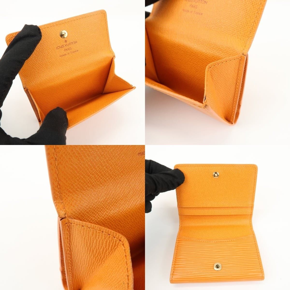 Louis Vuitton Louis Vuitton Epi Ludlow Wallet Leather Orange Size ONE SIZE - 5 Thumbnail