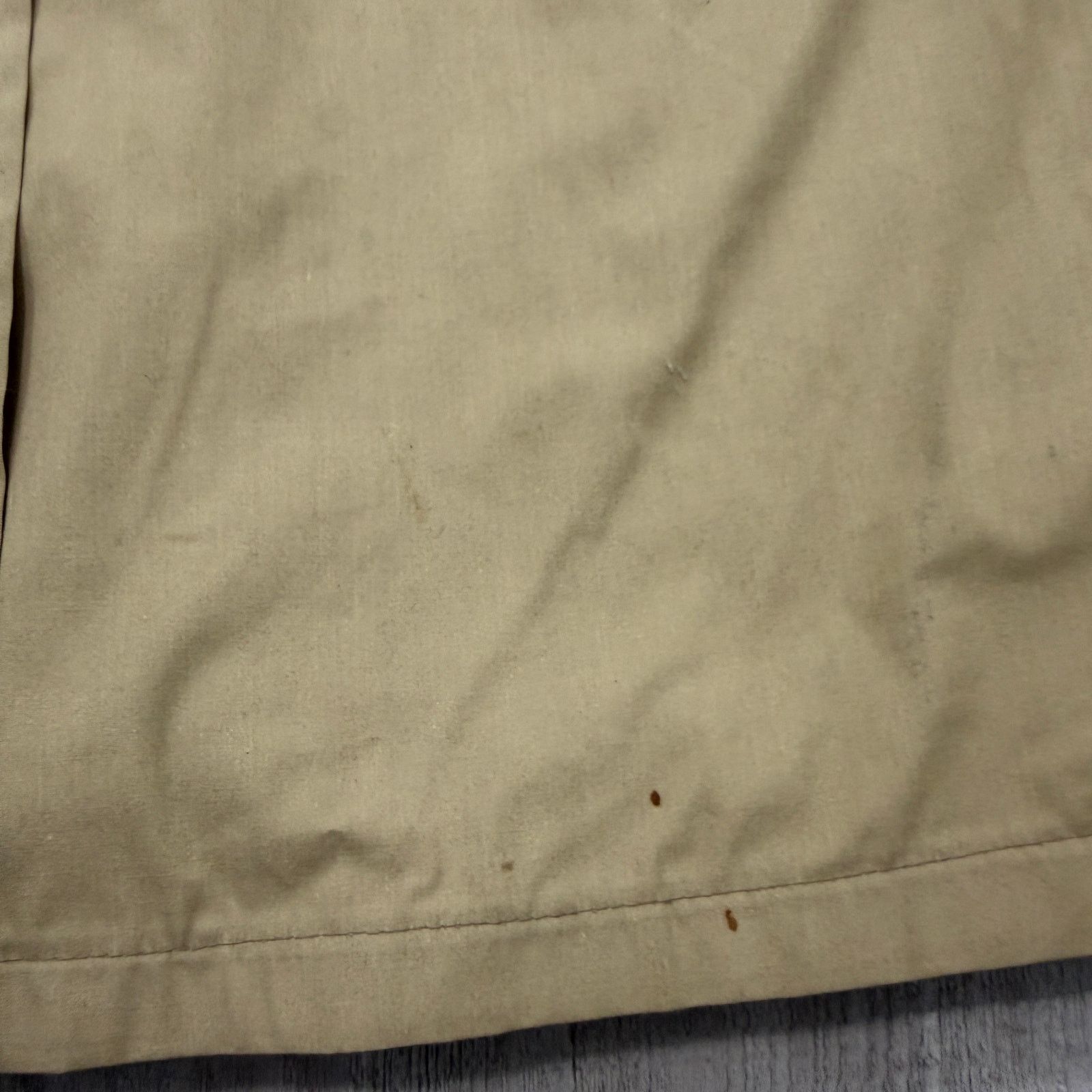 Vintage Vintage Woolrich Jacket Men's 40 Tan Faux Fur Lined Collar Size US L / EU 52-54 / 3 - 8 Thumbnail