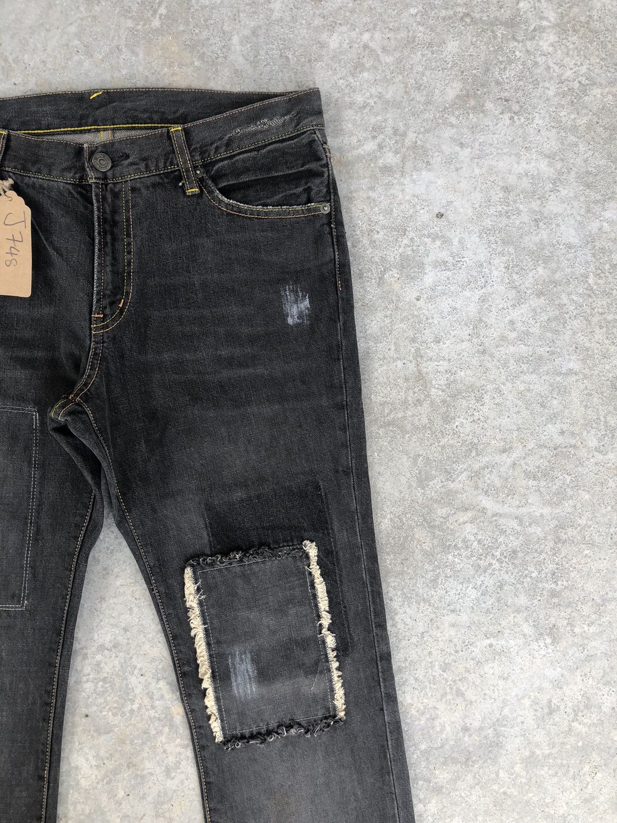 PPFM Japanese PPFM Distressed Jeans Patchwork Size US 32 / EU 48 - 5 Thumbnail