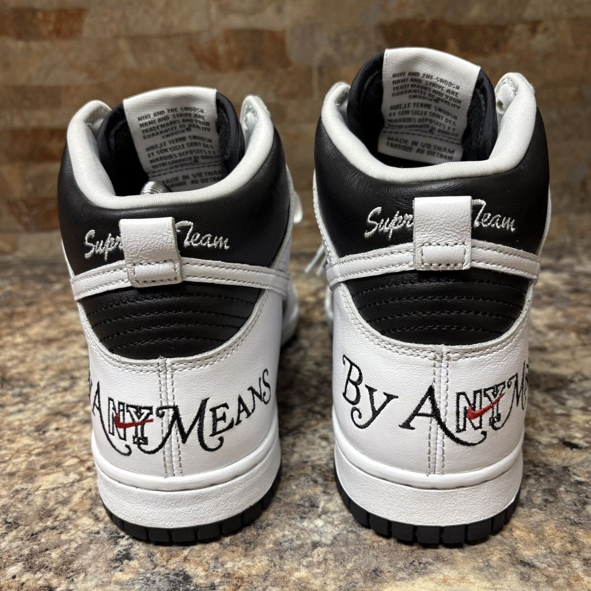 Nike × Supreme Nike SB X Supreme Dunk High By Any Means Stormtrooper Sz 8 Size US 8 / EU 41 - 5 Thumbnail