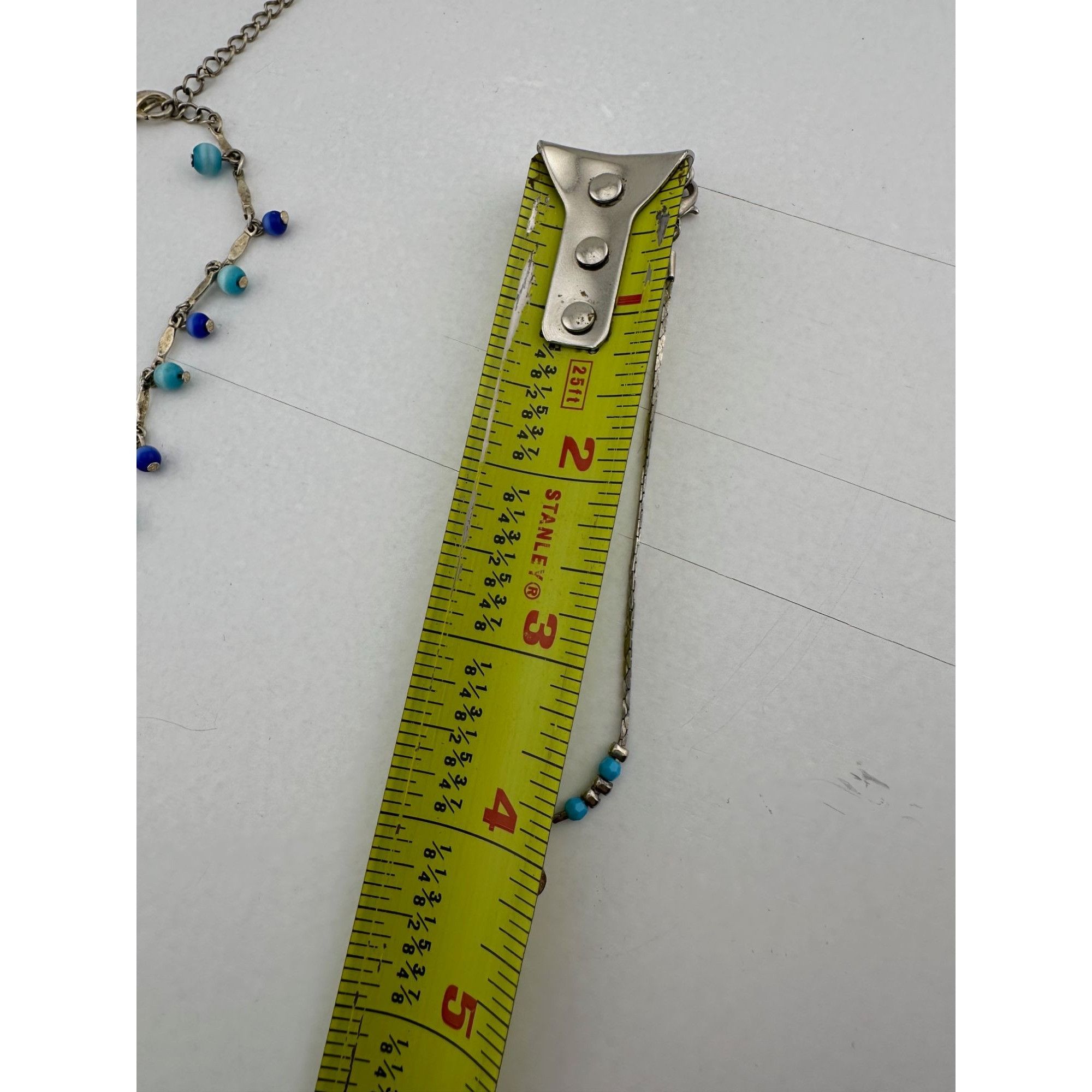Other Womens Blue Bead Charm Bracelets/Anklets (2) with Clasps Size ONE SIZE - 9 Thumbnail