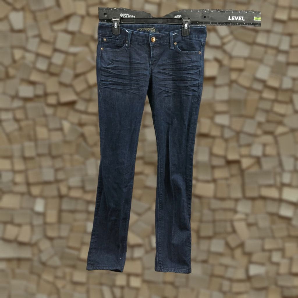 Express Express Skinny Jeans Size 6 Womens Dark Wash Blue Size 28" / US 6 / IT 42 - 1 Thumbnail