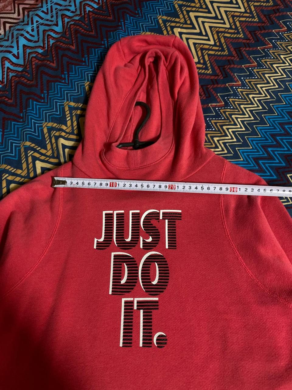 Nike × Vintage Nike hoodie center logo JUST DO IT. swoosh Size XL / US 12-14 / IT 48-50 - 8 Thumbnail