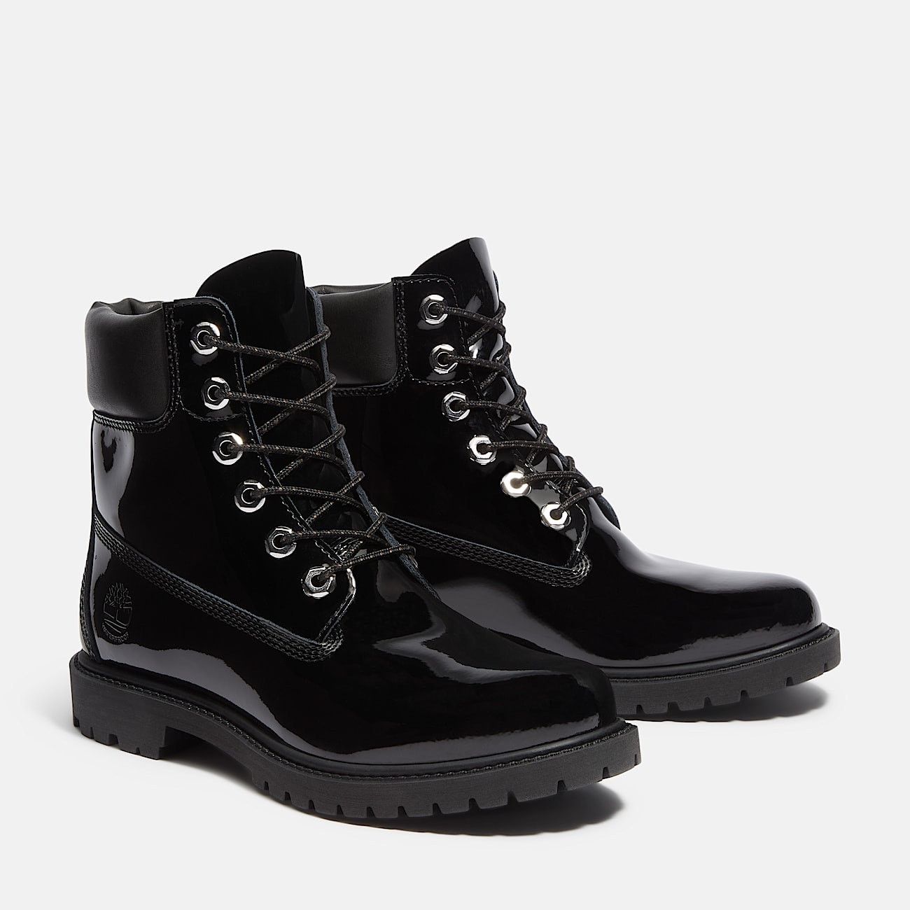 Timberland TIMBERLAND WOMEN'S 7.5 PATENT LEATHER PREMIUM 6-INCH WP BOOT Size US 7.5 / IT 37.5 - 4 Thumbnail