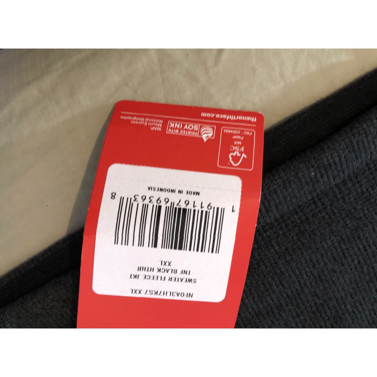 The North Face The North Face Jacket 2XL 3-in-1 Fleece Gray Mens Size US XXL / EU 58 / 5 - 4 Thumbnail