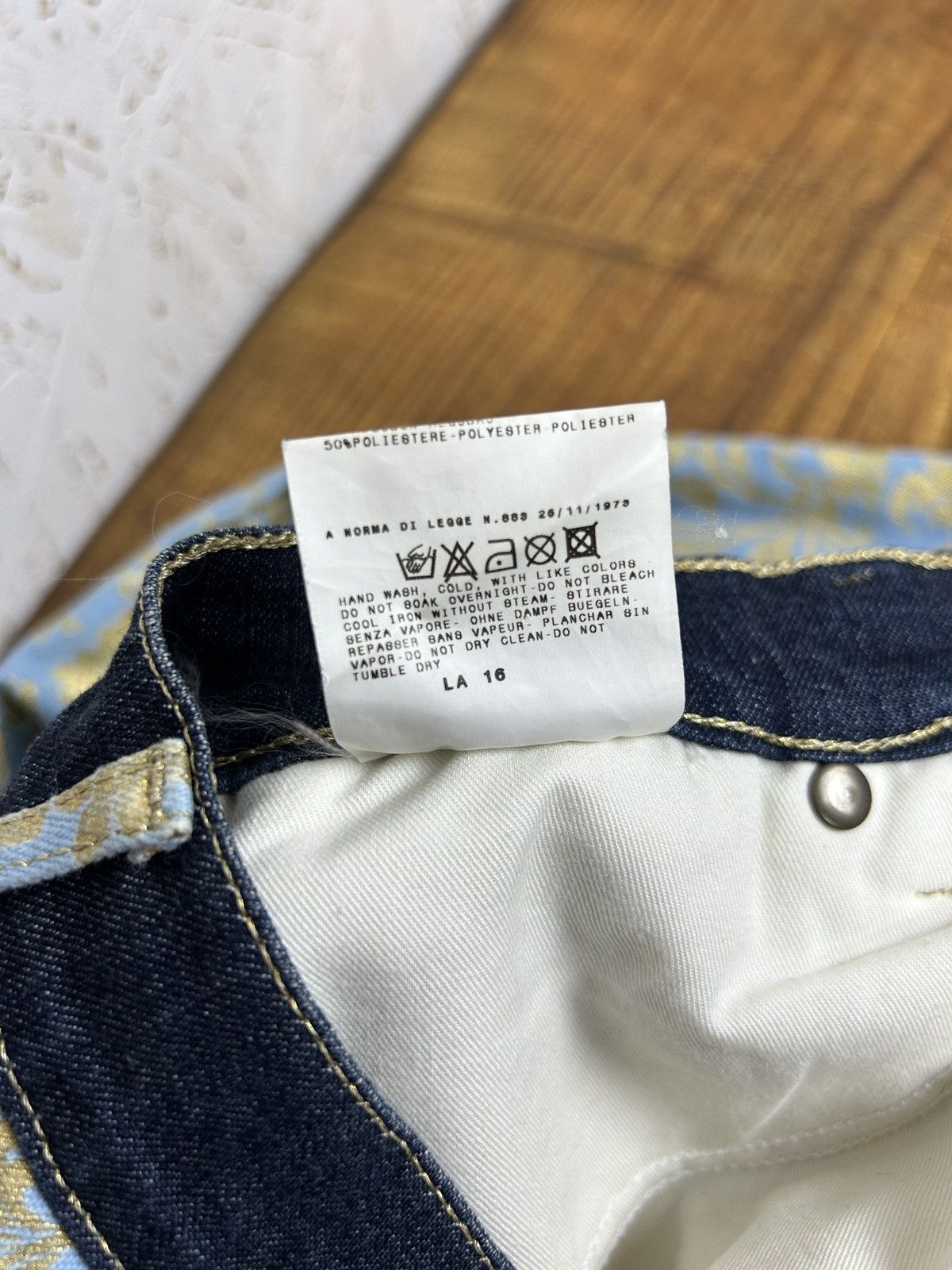 Just Cavalli 90s Just Cavalli Baroque Style Jeans Pants Size 27 41 Size 27" / US 4 / IT 40 - 12 Thumbnail