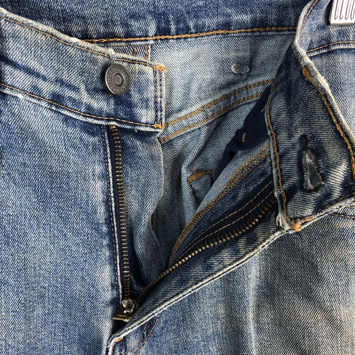 Levi's DL Levis 505 Blue Denim Pants #C210 Size US 30 / EU 46 - 11 Thumbnail