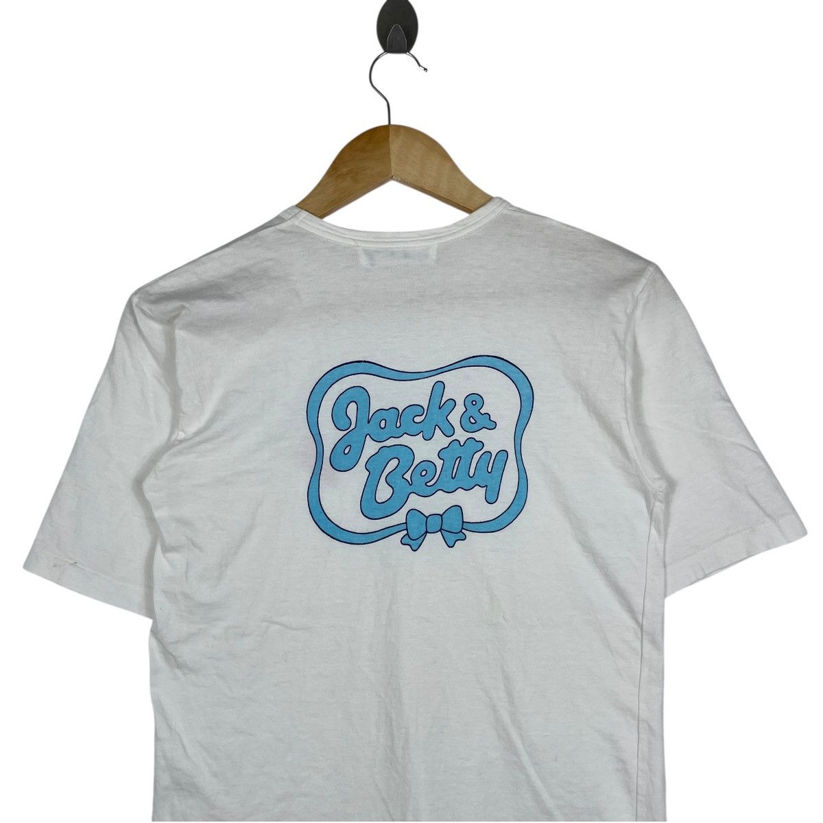 Vintage Vintage 80s Jack & Betty Tee Shirt Size US M / EU 48-50 / 2 - 2 Thumbnail