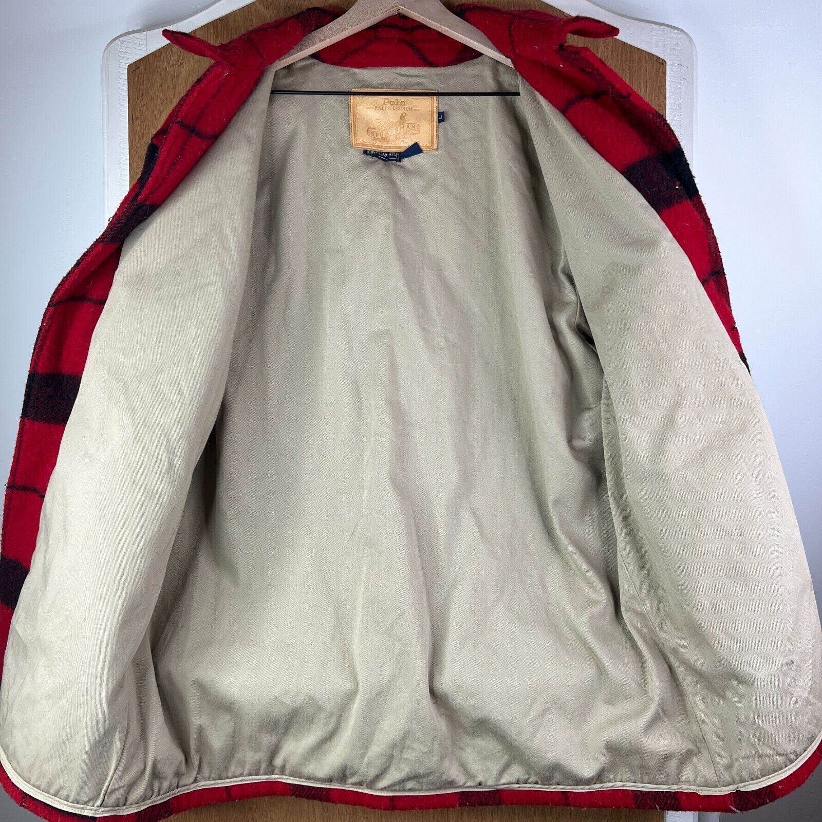 Polo Ralph Lauren VINTAGE Polo Ralph Lauren Jacket Mens Large Buffalo Plaid Size US L / EU 52-54 / 3 - 7 Thumbnail