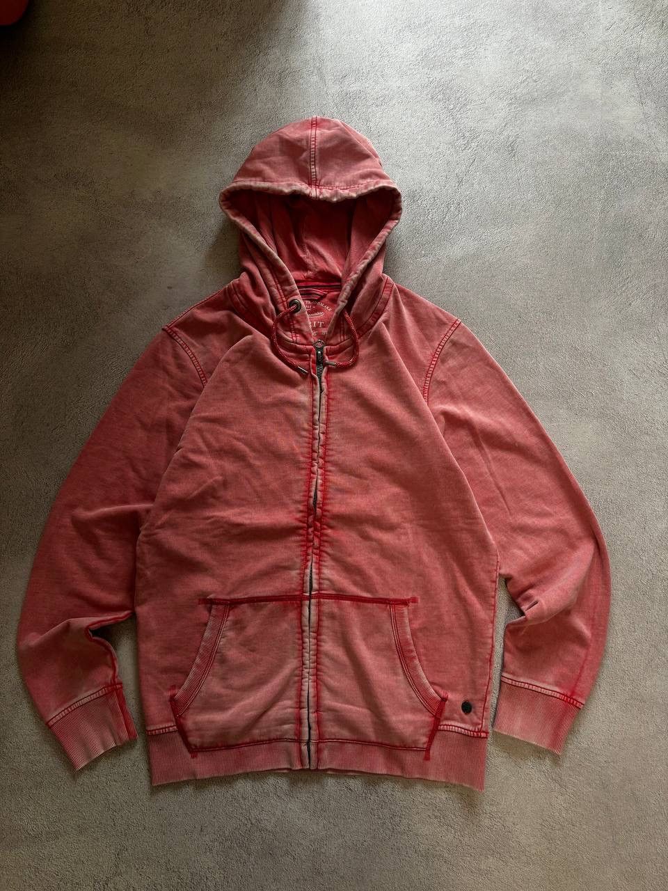 Diesel × Vintage Vintage Diesel style faded dirty distressed hoodie Size US L / EU 52-54 / 3 - 3 Thumbnail