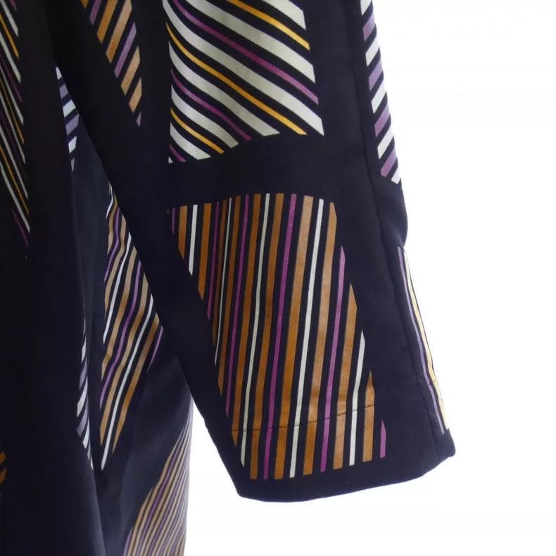 Issey Miyake Issey Miyake Multicolored striped coat Size M / US 6-8 / IT 42-44 - 6 Thumbnail