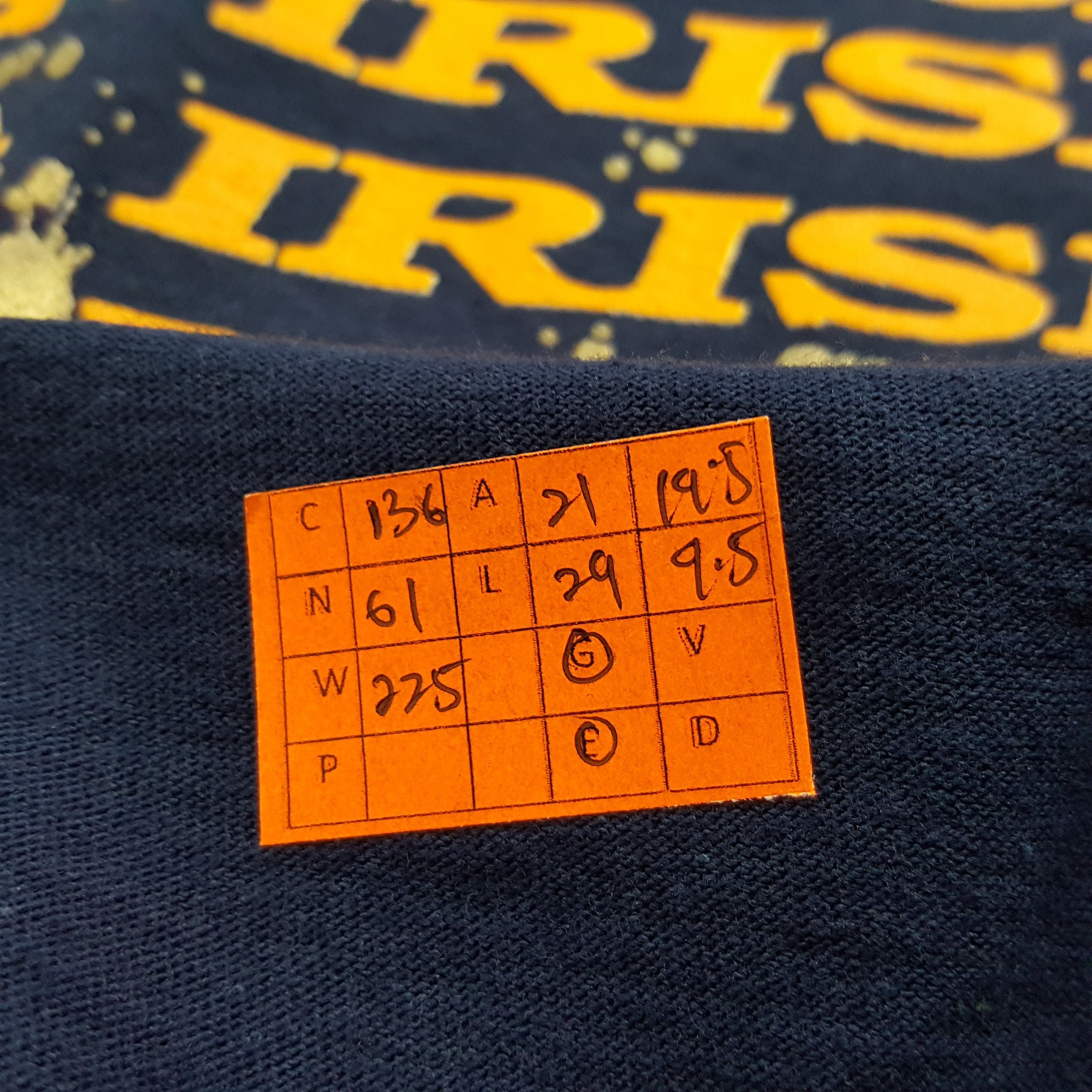 Vintage Vintage University of Notre Dame America College T-shirts Size US L / EU 52-54 / 3 - 8 Thumbnail