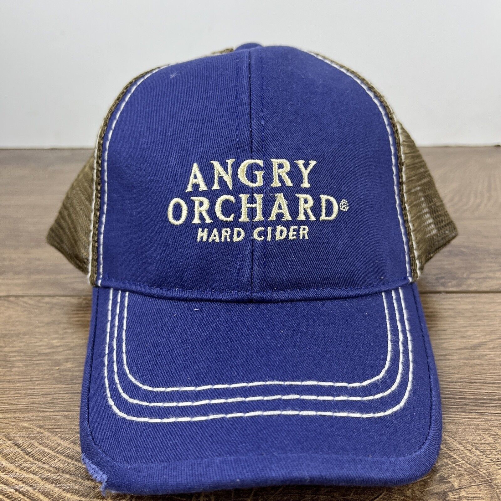 Other Angry Orchard Hat Hard Cider Blue Hat Snapback Angry Orchard Size ONE SIZE - 4 Thumbnail