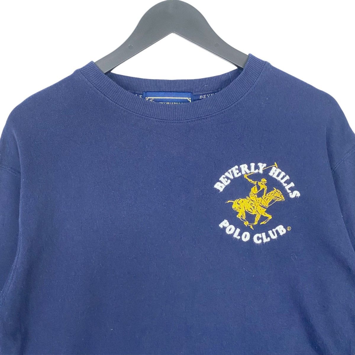 Designer × Vintage Beverly Hills Polo Club Sweatshirt Crewneck Pullover Jumper Size US M / EU 48-50 / 2 - 2 Thumbnail