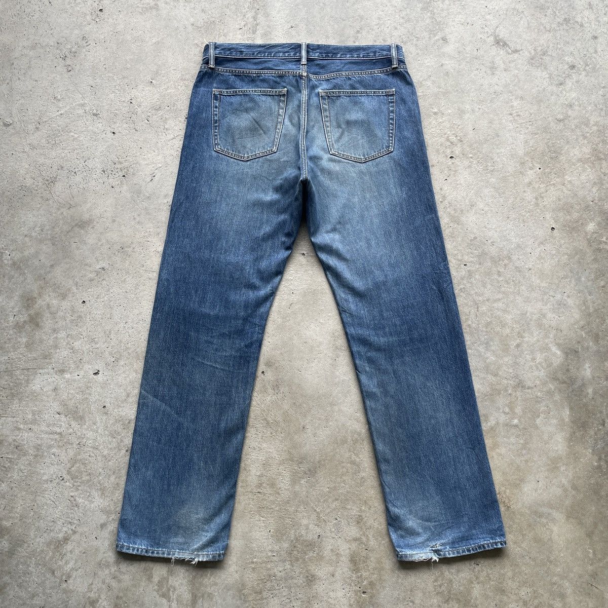 Japanese Brand × Jean Vintage Japanese Distressed Jeans Denim Faded Pants W36 Size US 36 / EU 52 - 10 Thumbnail