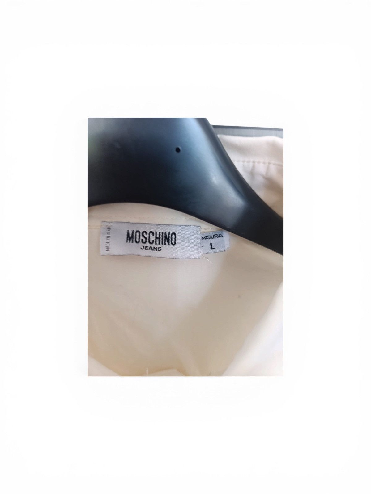 Moschino Moschino Jeans Vintage “Peace Maker” Graphic Shirt — Size L Size L / US 10 / IT 46 - 2 Thumbnail