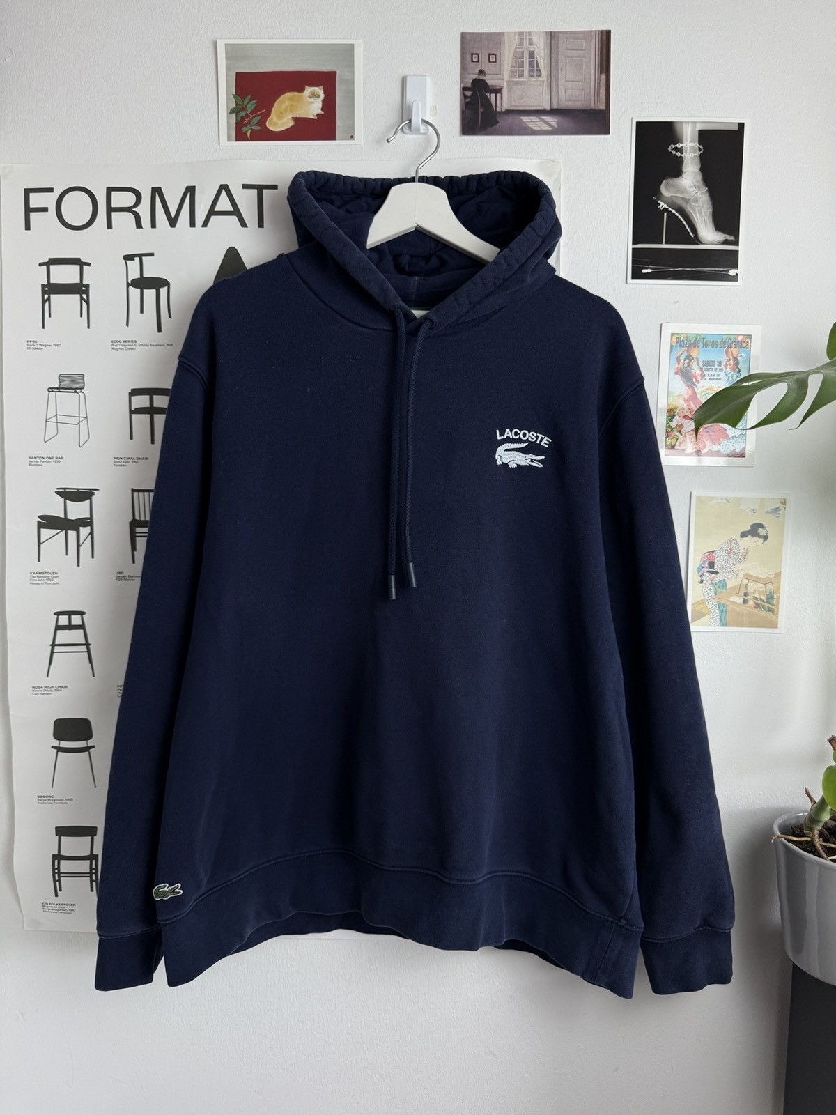 Designer × Lacoste Lacoste embroidered logo hoodie XXL designer luxury old money Size US XXL / EU 58 / 5 - 1 Thumbnail