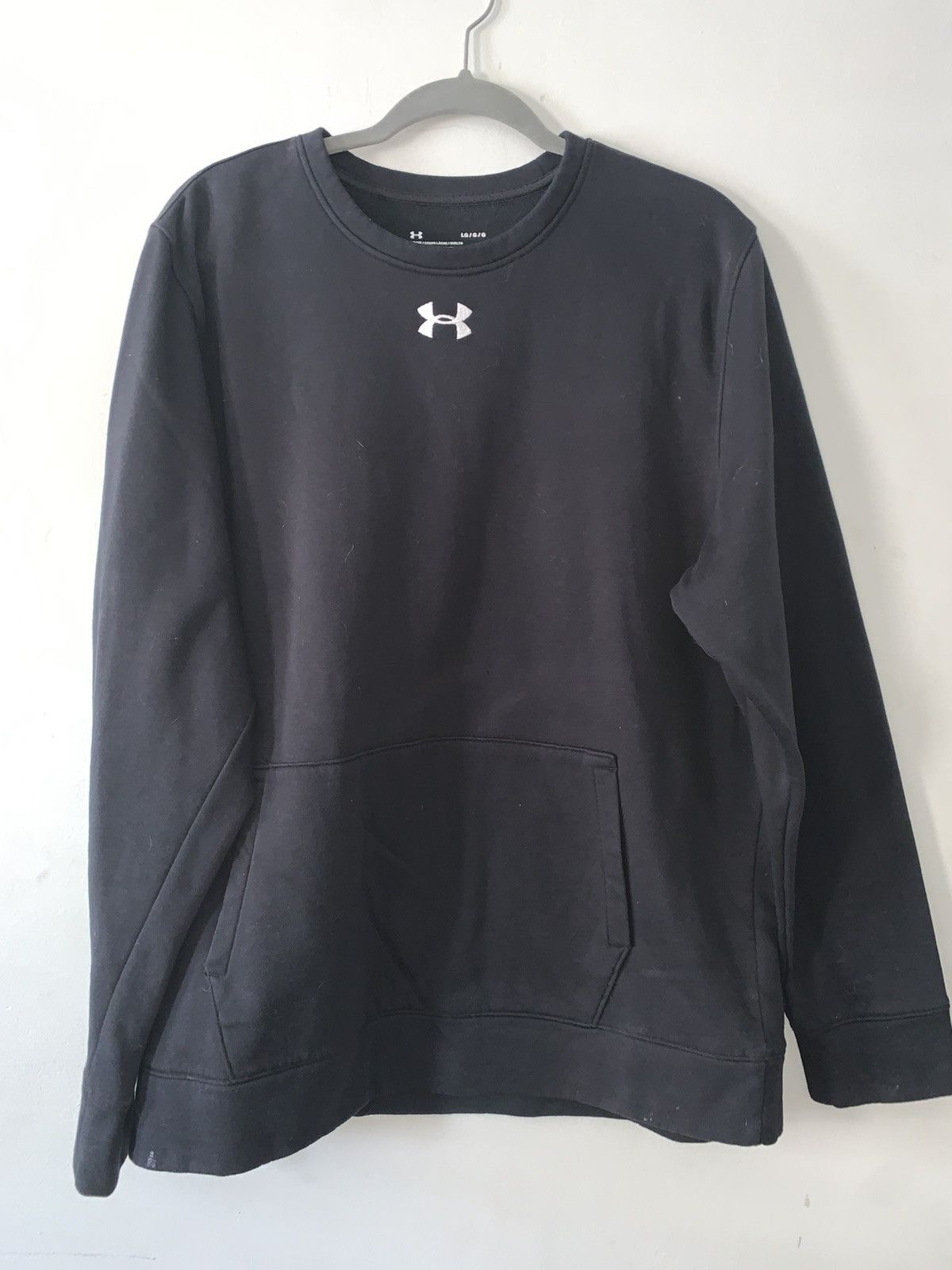 Under Armour Black Crewneck Size US L / EU 52-54 / 3 - 5 Thumbnail
