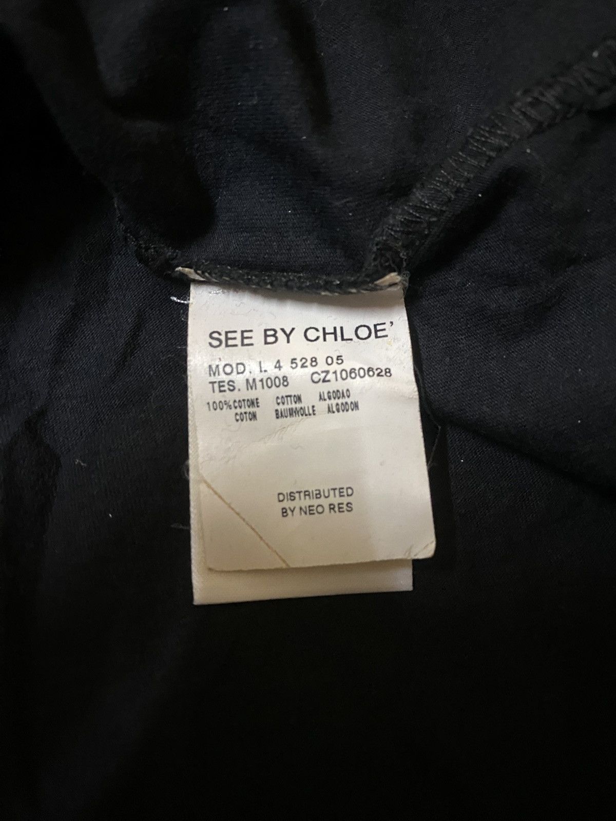 See by Chloe See By Chloe Embroidery And Sequin Detailing Black Tank Top Size XS / US 0-2 / IT 36-38 - 5 Thumbnail