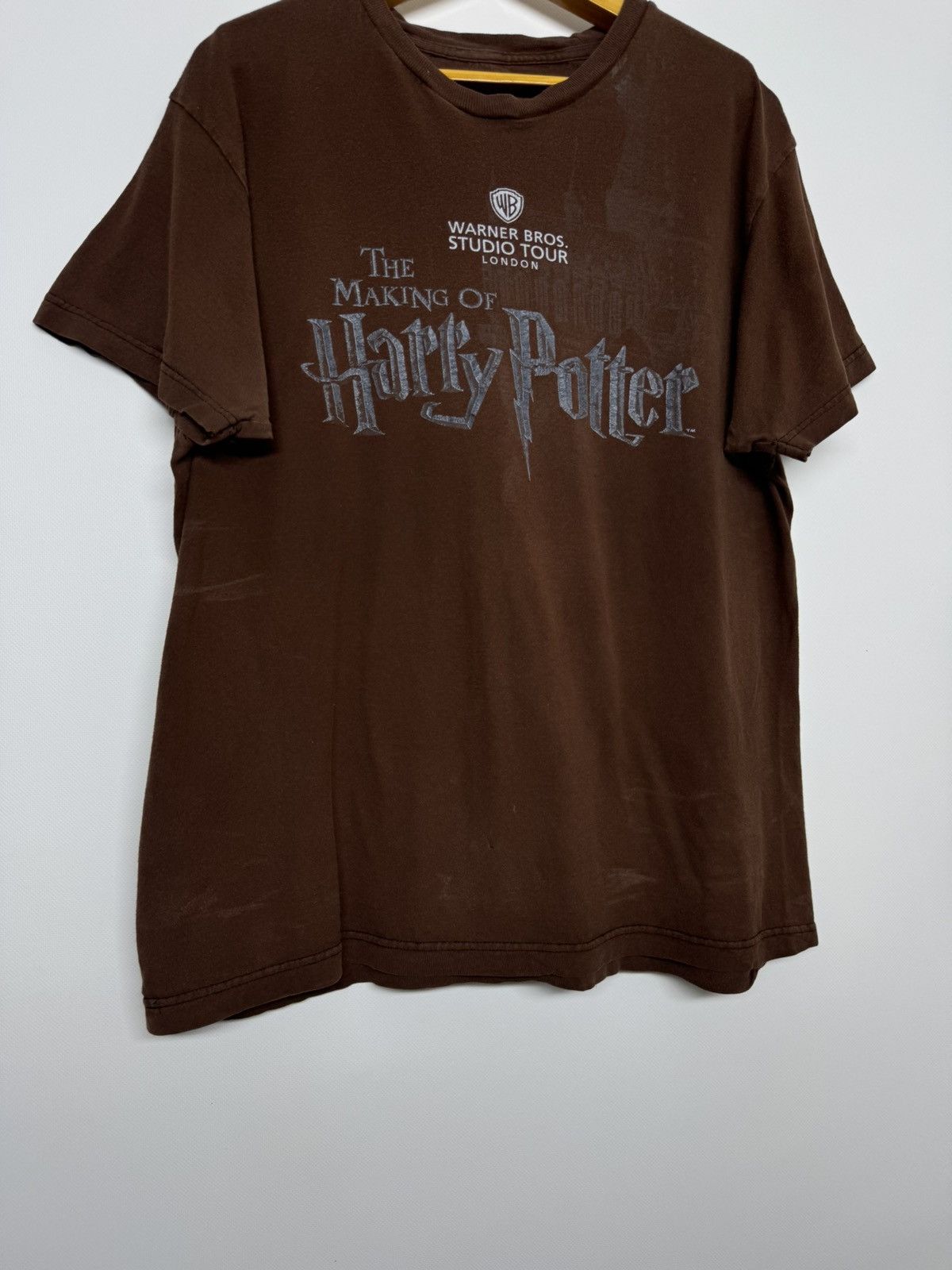 Vintage Vintage Y2k The Wizarding World of Harry Potter Brown Size US M / EU 48-50 / 2 - 3 Thumbnail