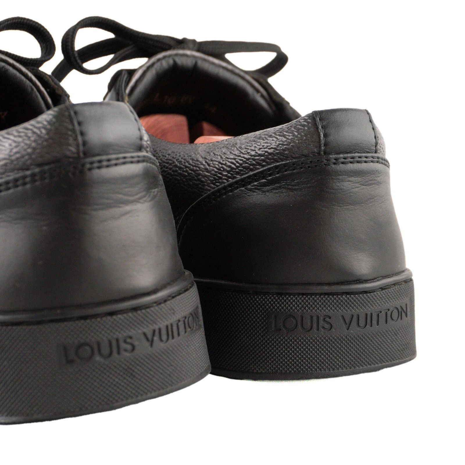 Louis Vuitton Louis Vuitton Eclipse Monogram LV Logo Match Up Sneakers Size US 11 / EU 44 - 11 Thumbnail