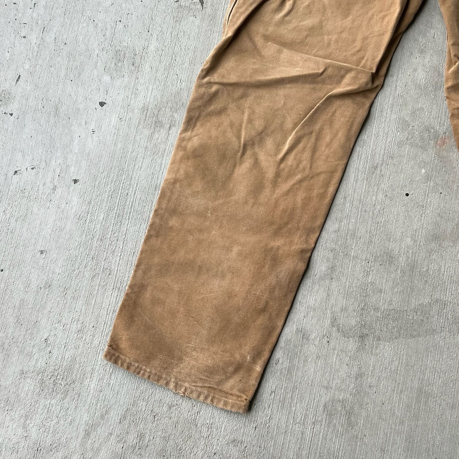 Carhartt × Vintage Carhartt brown double knee work wear carpenter pants Size US 35 - 10 Thumbnail