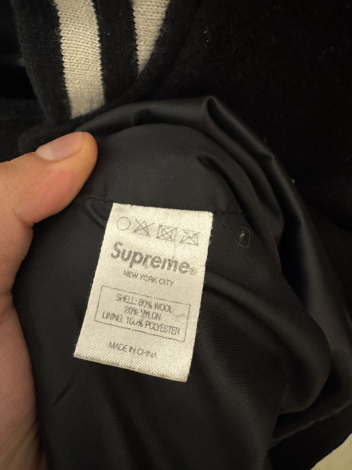 Playboy × Supreme Supreme Playboy varsity jacket Size US L / EU 52-54 / 3 - 4 Thumbnail