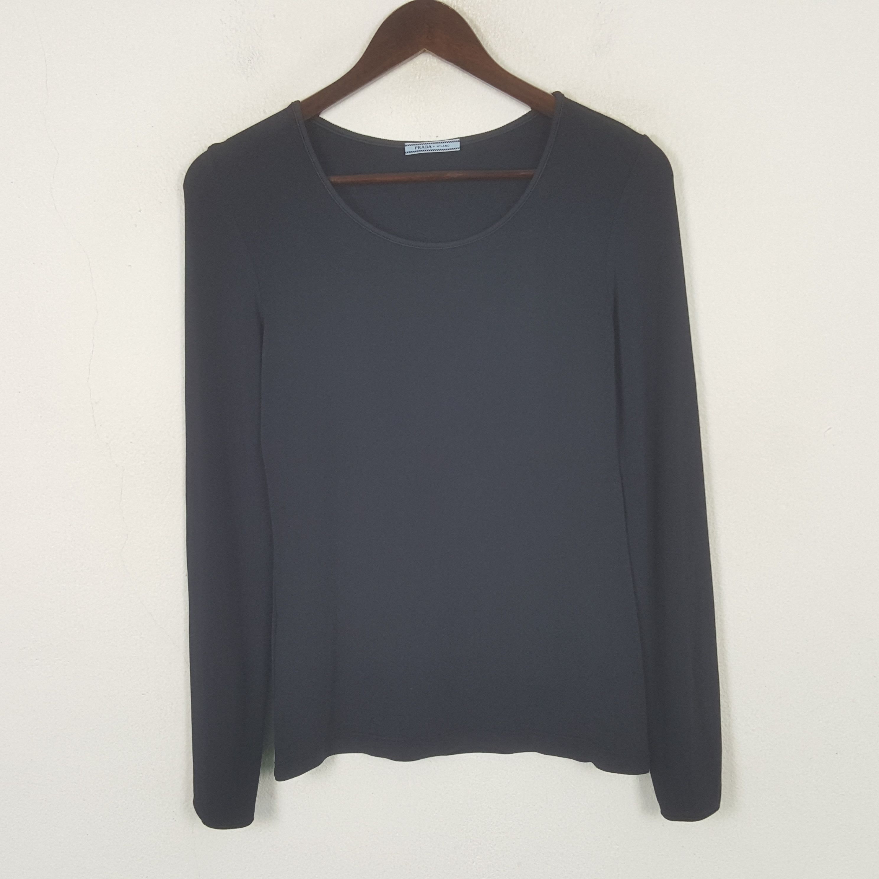 Vintage Prada Plain Women Tshirt