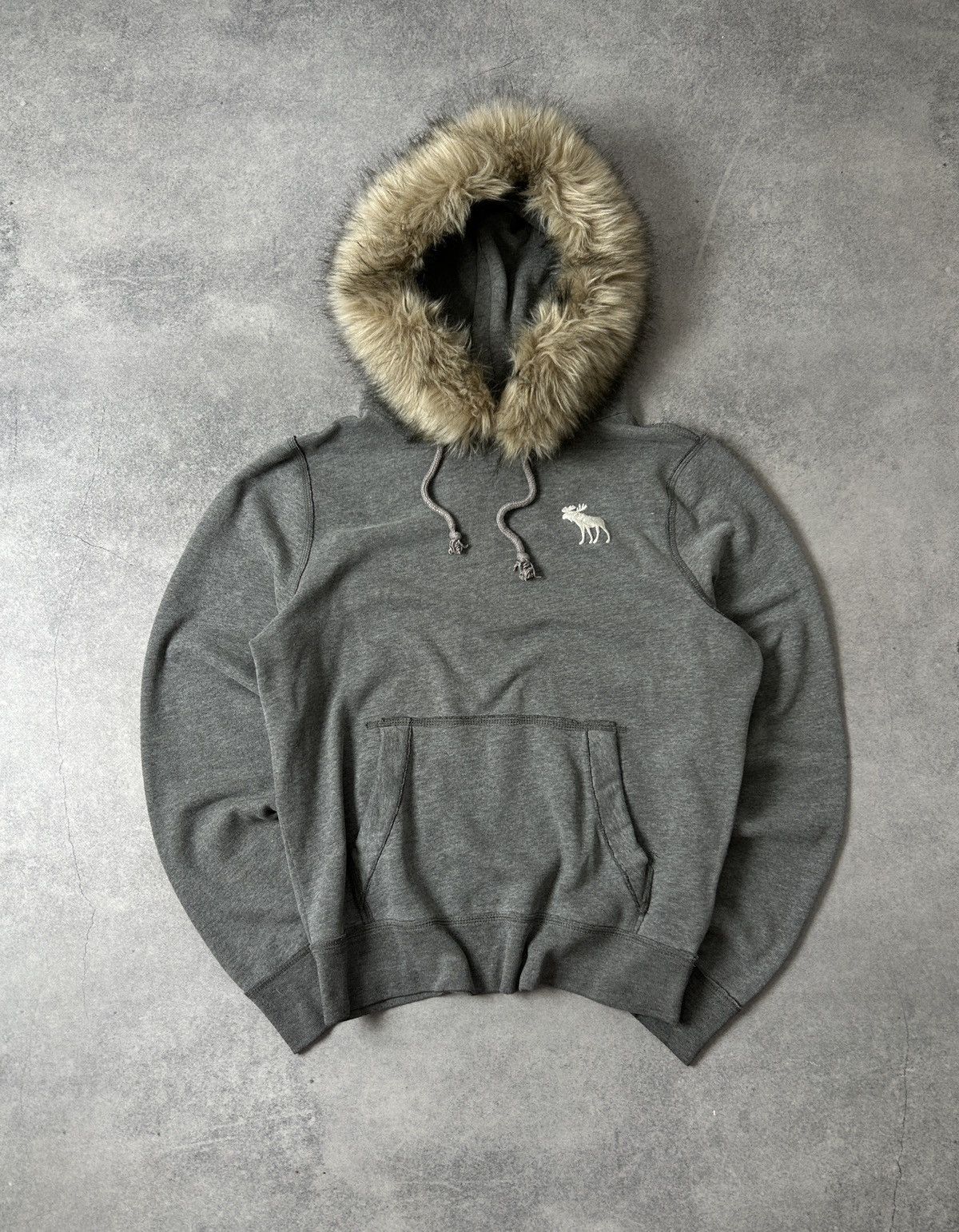 Abercrombie & Fitch Vintage Abercrombie&Fitch Fur hooded y2k style ifsixwasnine Size US M / EU 48-50 / 2 - 2 Thumbnail