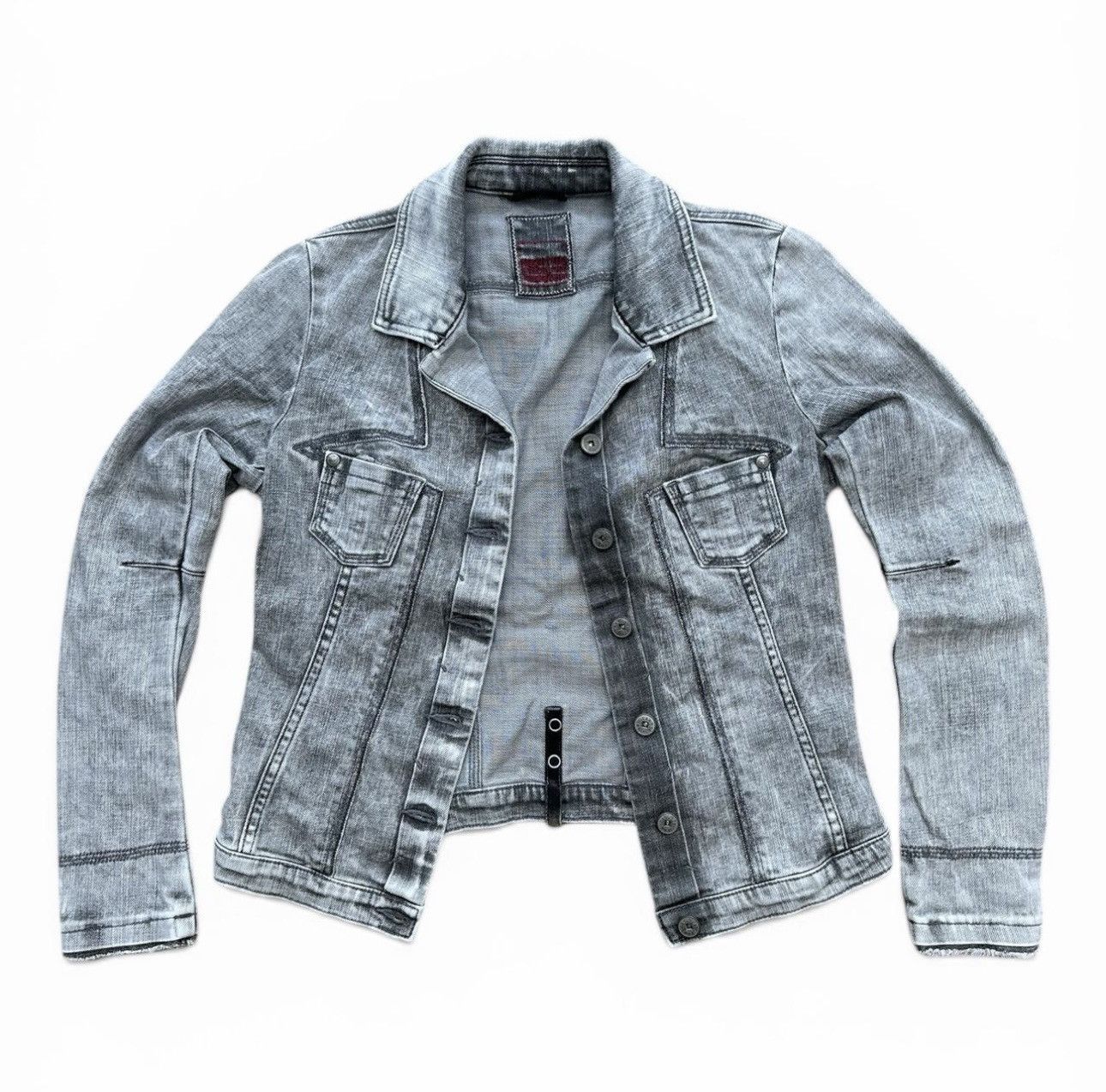 Marithe + Francois Girbaud 90s MFG Denim Jacket Size S / US 4 / IT 40 - 1 Thumbnail