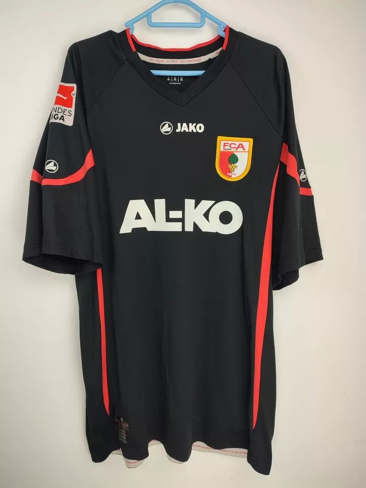 Vintage FC Augsburg 2011/12 Away Matchworn FOOTBALL Kit SHIRT Size US XXL / EU 58 / 5 - 19 Thumbnail