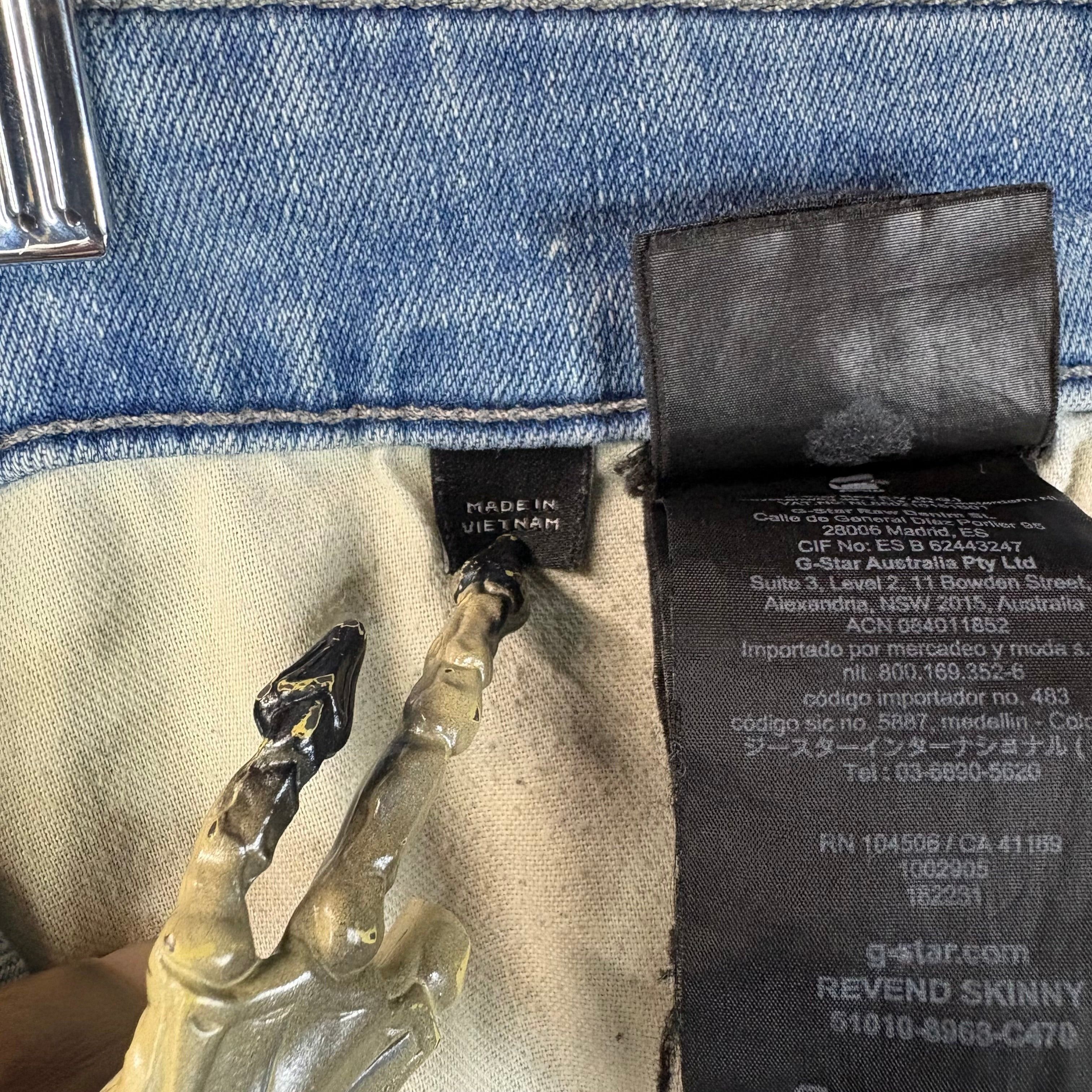 G-Star G-Star Revend Skinny Jeans Size 36" Size US 36 / EU 52 - 7 Thumbnail