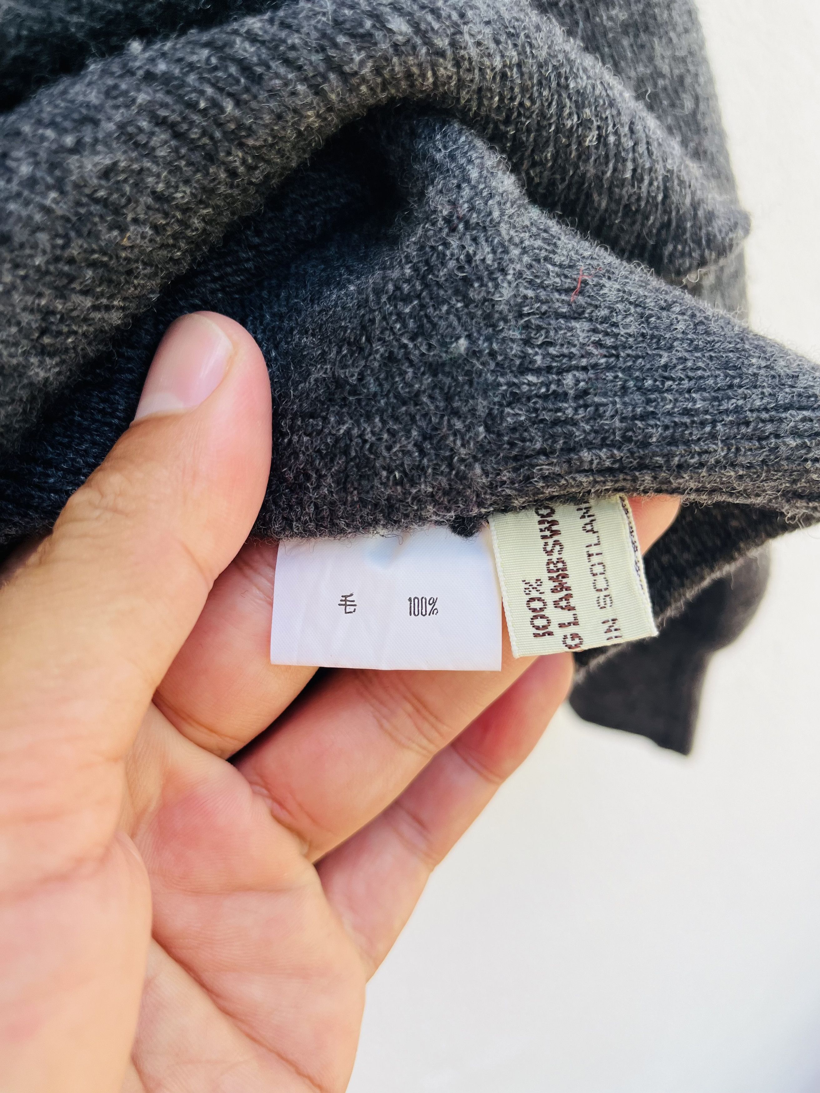 Japanese Brand Vintage Dunvega Geelong Lambswool Fashion Style Size US L / EU 52-54 / 3 - 9 Thumbnail