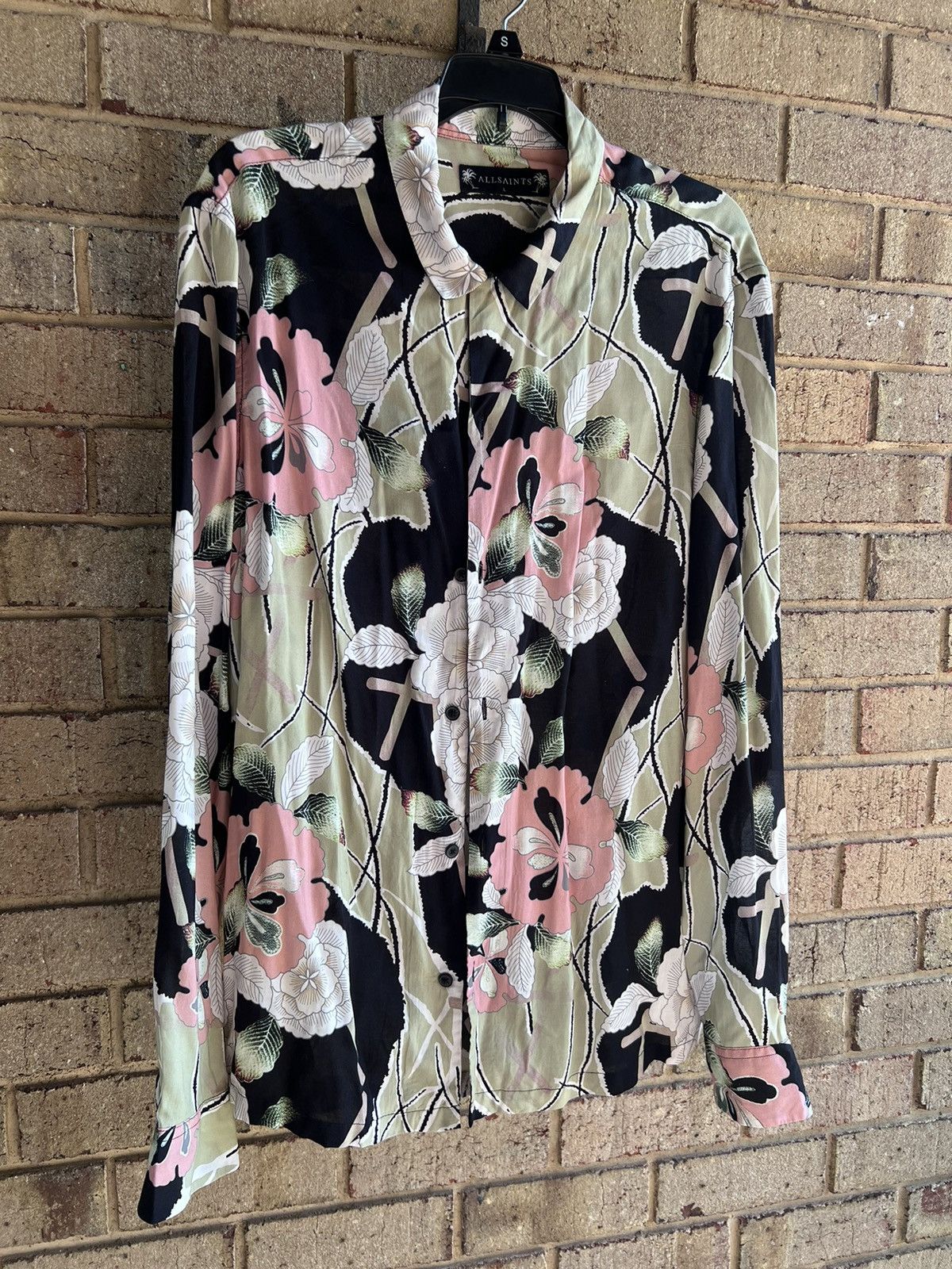 Allsaints Allsaints cross button up shirt Size US L / EU 52-54 / 3 - 1 Thumbnail