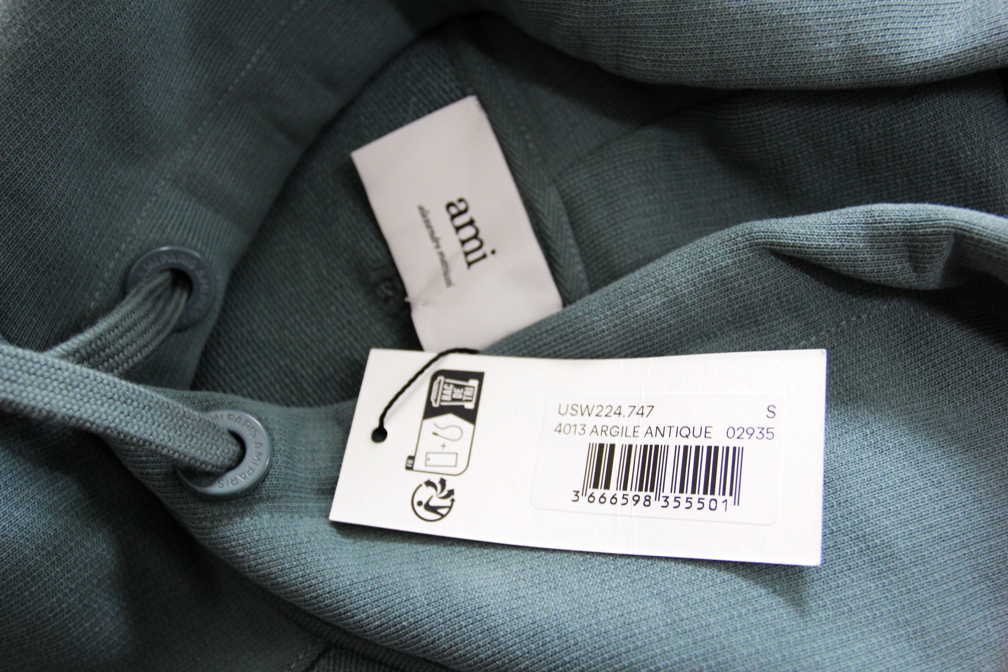 AMI BNWT AW24 AMI ARGILE ANTIQUE HOODIE S Size US S / EU 44-46 / 1 - 8 Thumbnail