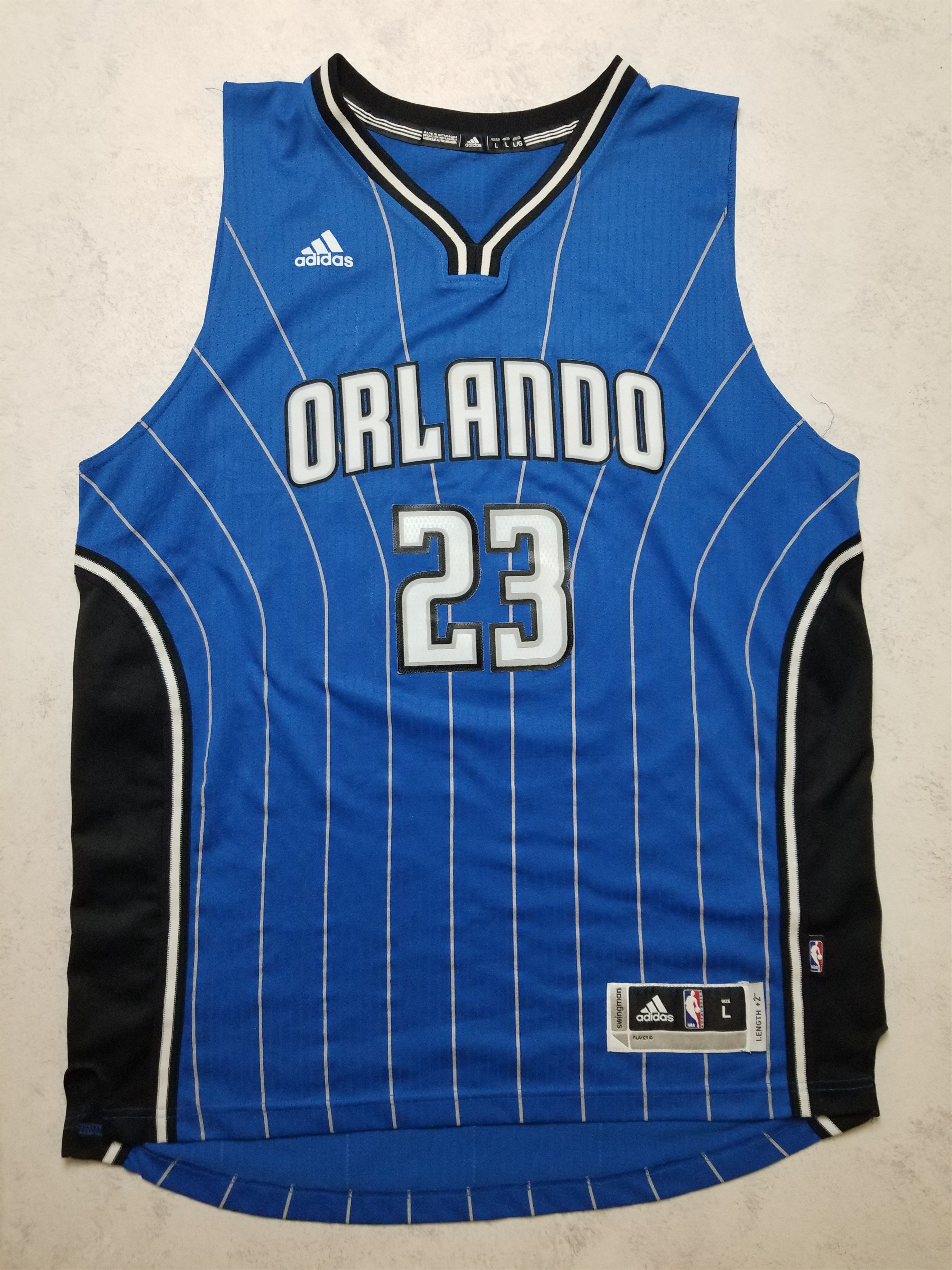 Adidas Super Mario Hezonja Orlando Magic #23 NBA Swingman Jersey Size US L / EU 52-54 / 3 - 2 Thumbnail