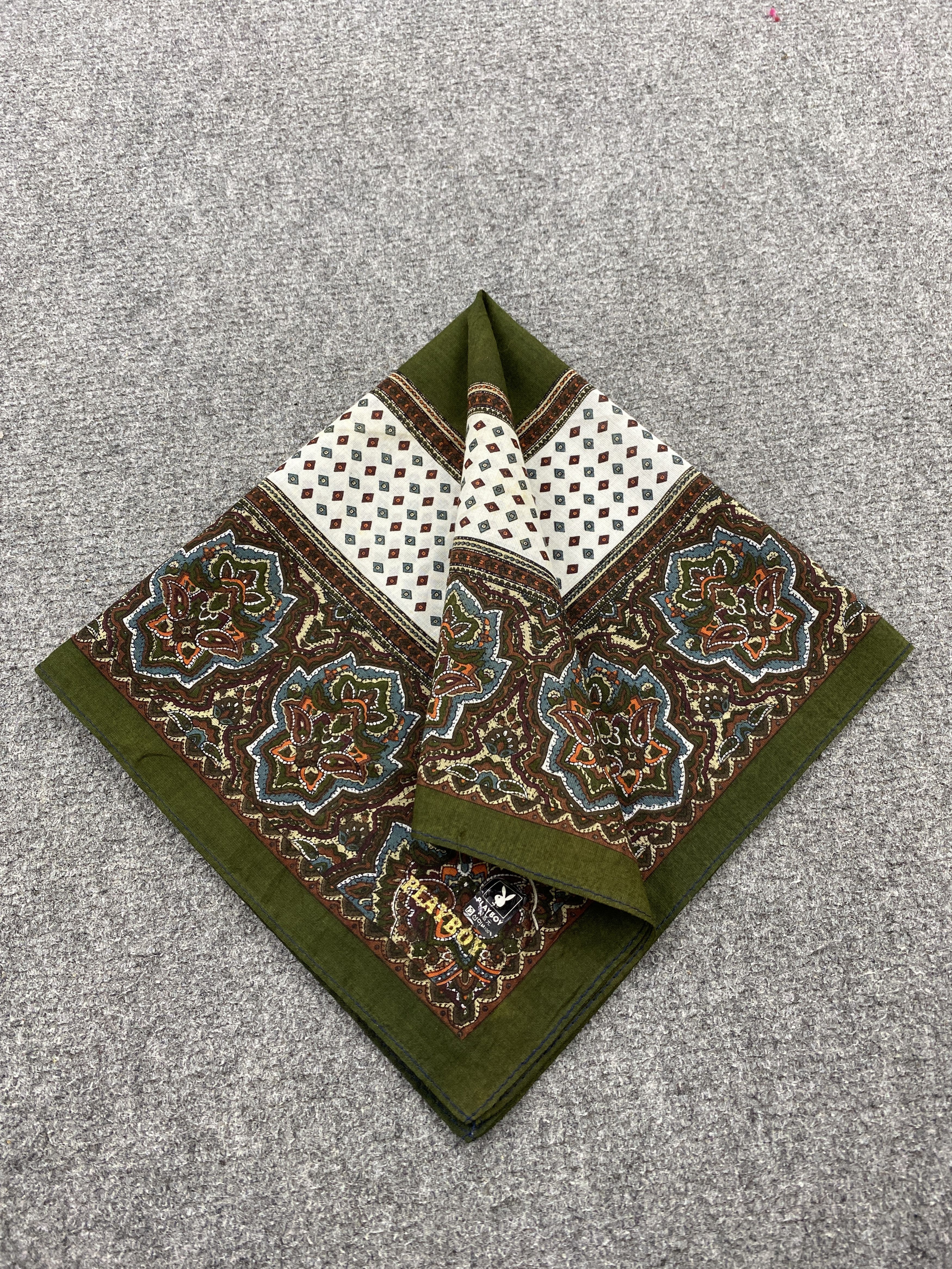 Playboy Vintage Playboy Handkerchief / Neckerchief HKC1153 Size ONE SIZE - 4 Thumbnail