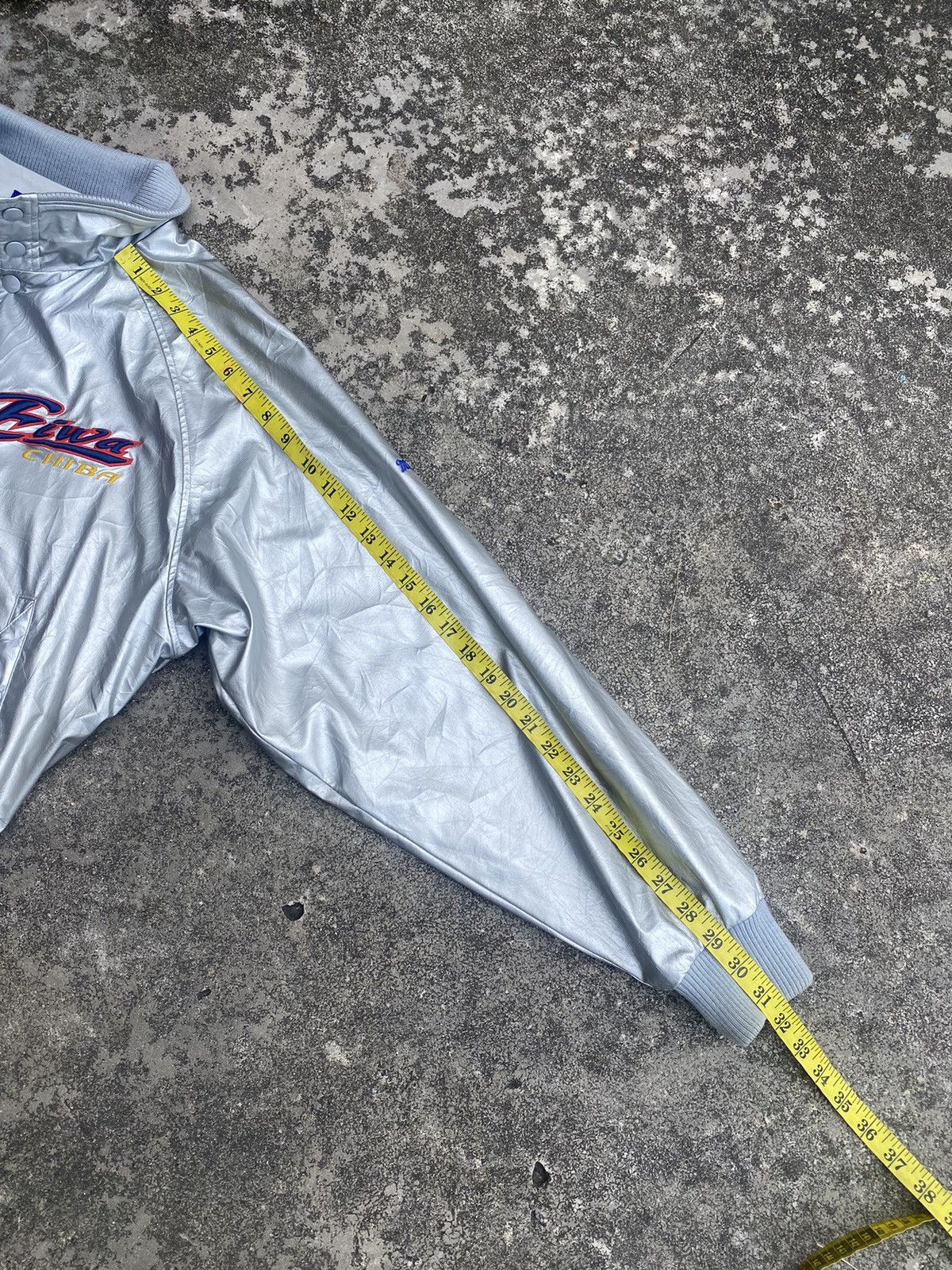 MLB × Mizuno × Vintage Vintage 90s Mizuno Bomber Varsity Jacket Size US L / EU 52-54 / 3 - 12 Thumbnail