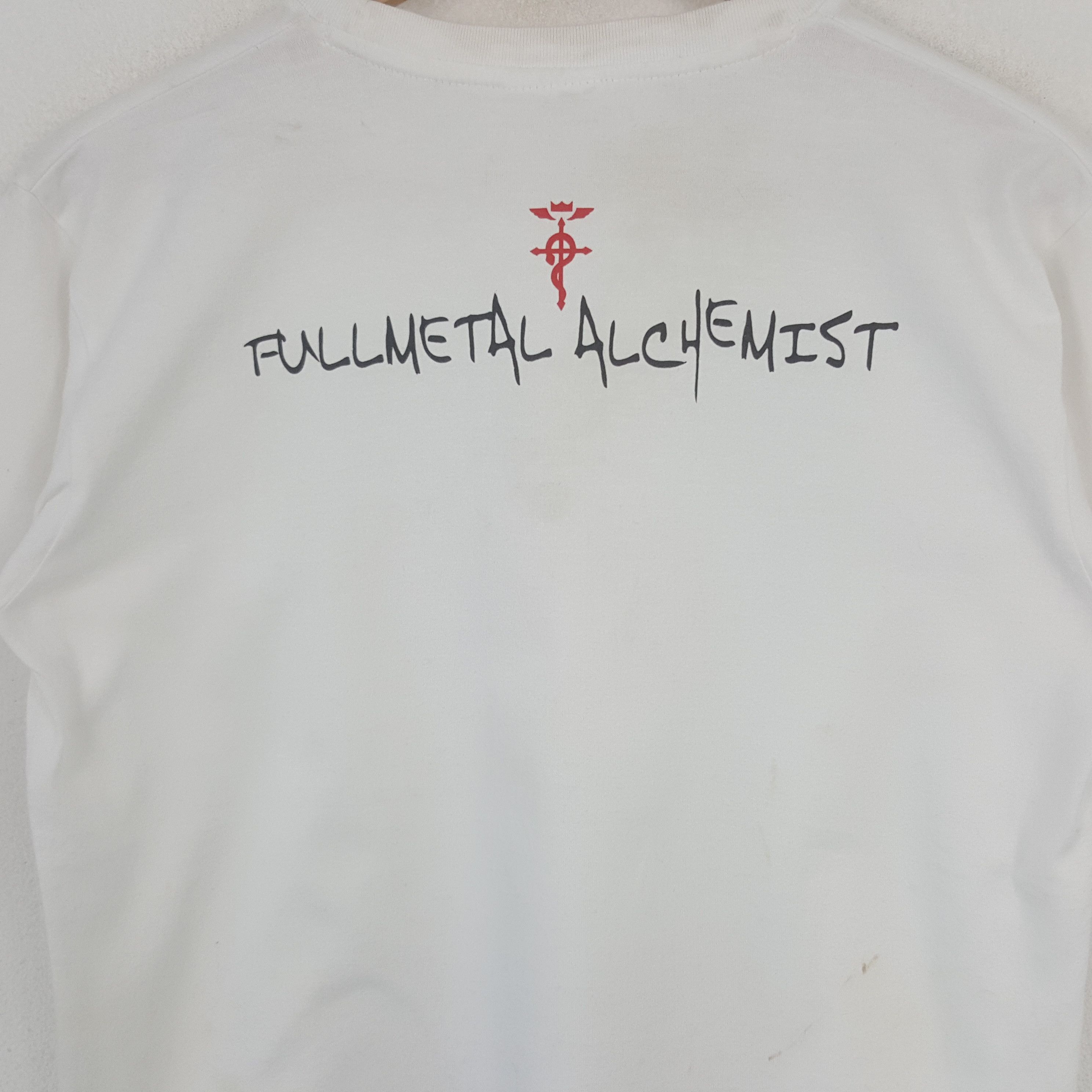 Anime Vintage Full Netal Alchemist Japanese Anime Tshirt RR17 Size US M / EU 48-50 / 2 - 4 Thumbnail