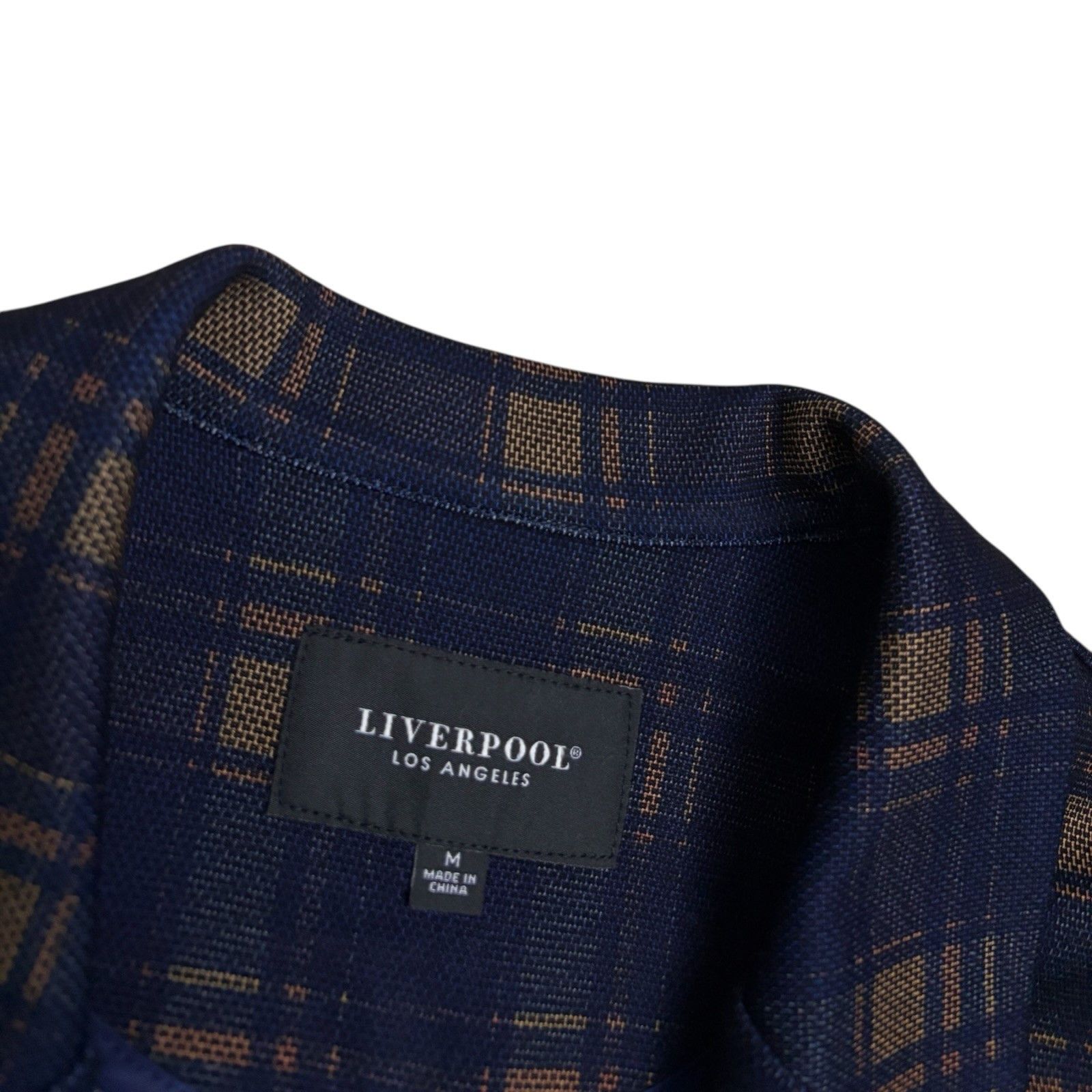 LIVERPOOL LOS ANGELES Plaid Blazer Business Jacket Women M