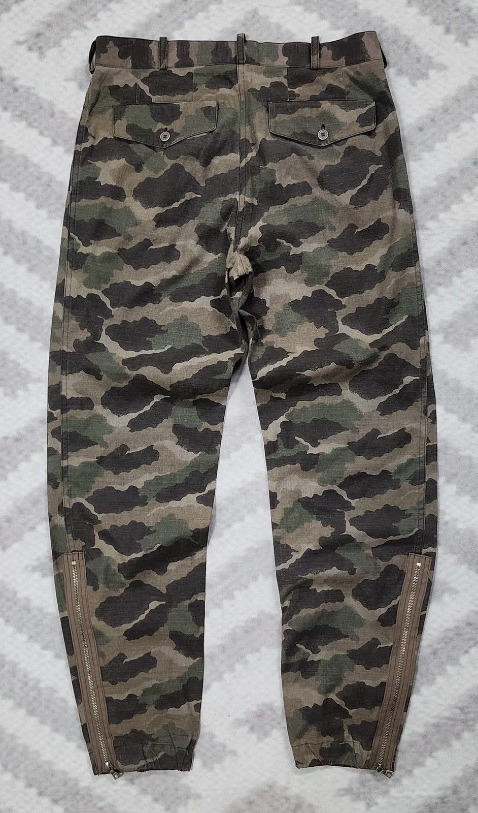 A.P.C. RARE A.P.C. Archival Camo Flight Pants - Riri Zippers Size US 32 / EU 48 - 2 Thumbnail