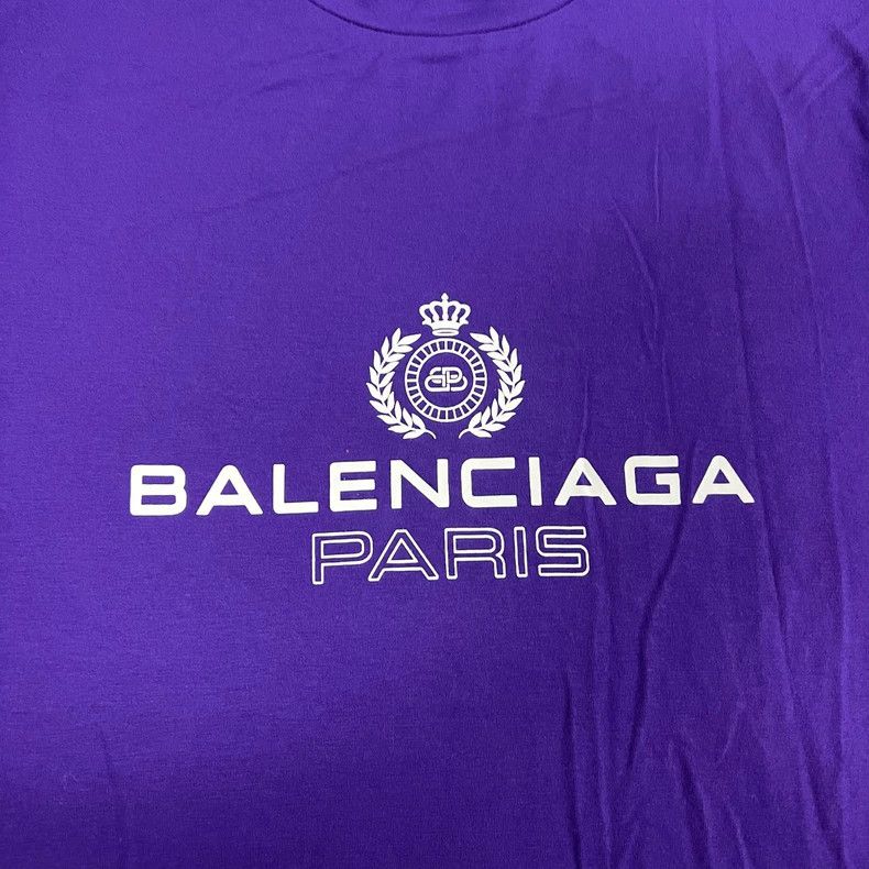 Balenciaga Balenciaga Crown wheat ear short sleeve T-shirt Size US L / EU 52-54 / 3 - 4 Thumbnail