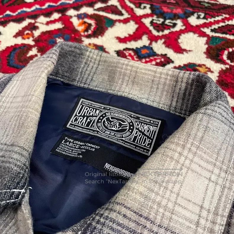 Neighborhood Neighborhood Wool Shirt L size Size US L / EU 52-54 / 3 - 4 Thumbnail